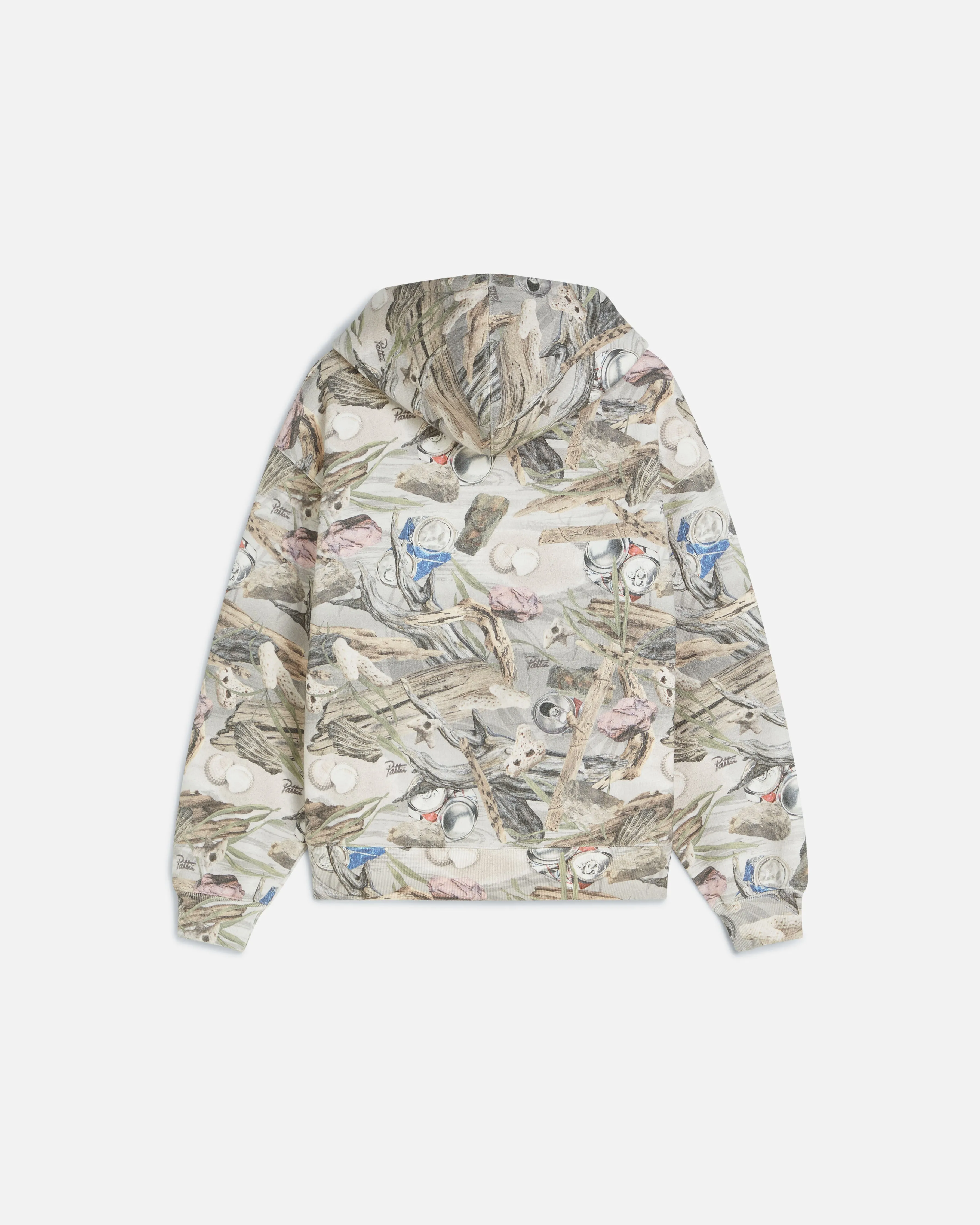 Patta Beach Print Boxy Hooded Sweater (EA) sold by Patta product image thumbnail 2