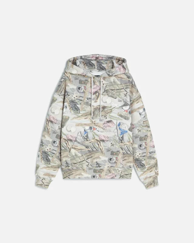 Patta Beach Print Boxy Hooded Sweater (EA) sold by Patta