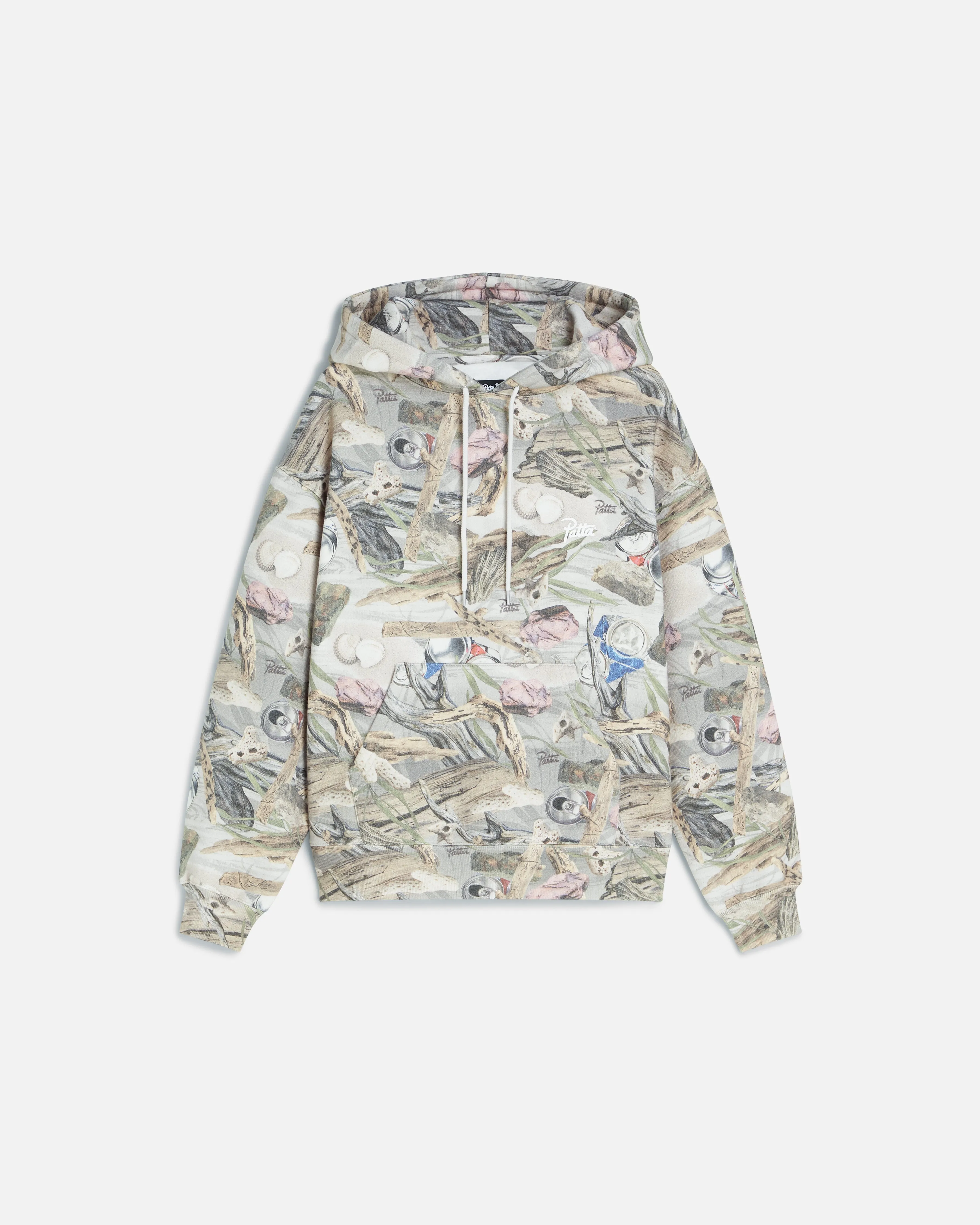 Patta Beach Print Boxy Hooded Sweater (EA) sold by Patta