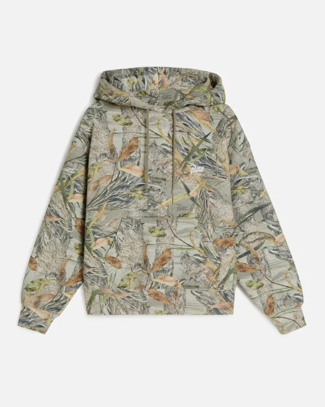 Patta Nature Print Boxy Hooded Sweater (EA) sold by Patta