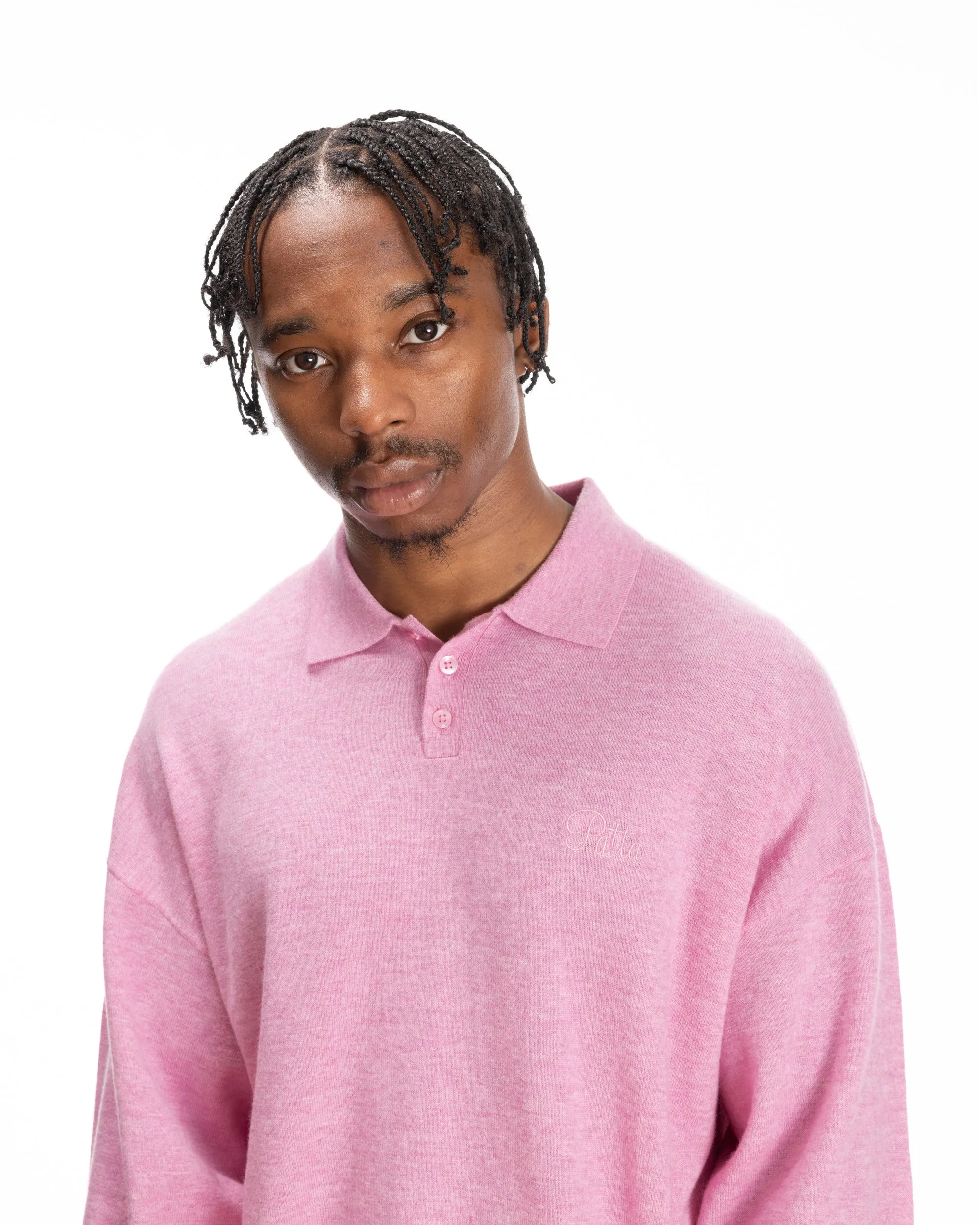 Patta Knitted Wool Longsleeve Polo Shirt (EA) sold by Patta product image thumbnail 3