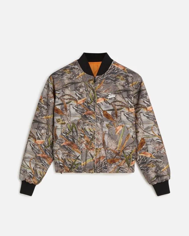 Patta Nature Print Reversible Canvas Bomber Jacket (EA) sold by Patta