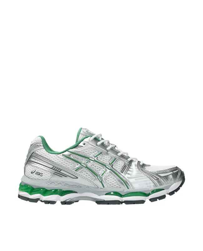 ASICS Gel-Kayano 12.1 (White/Pure Silver) sold by Patta