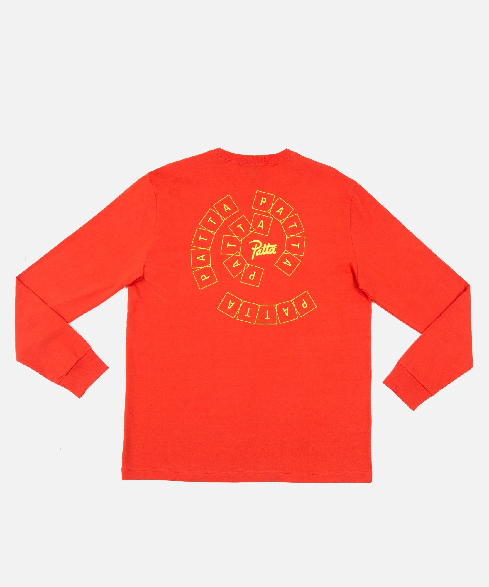 Patta Ratio Longsleeve (Fiery Red) sold by Patta product image thumbnail 3