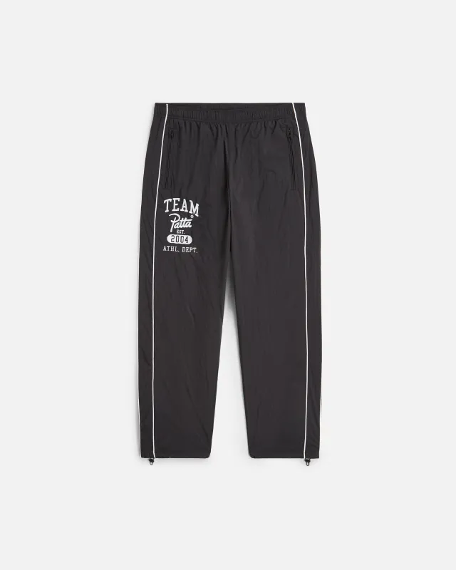 Patta Athletic Nylon Track Pants (Black) sold by Patta