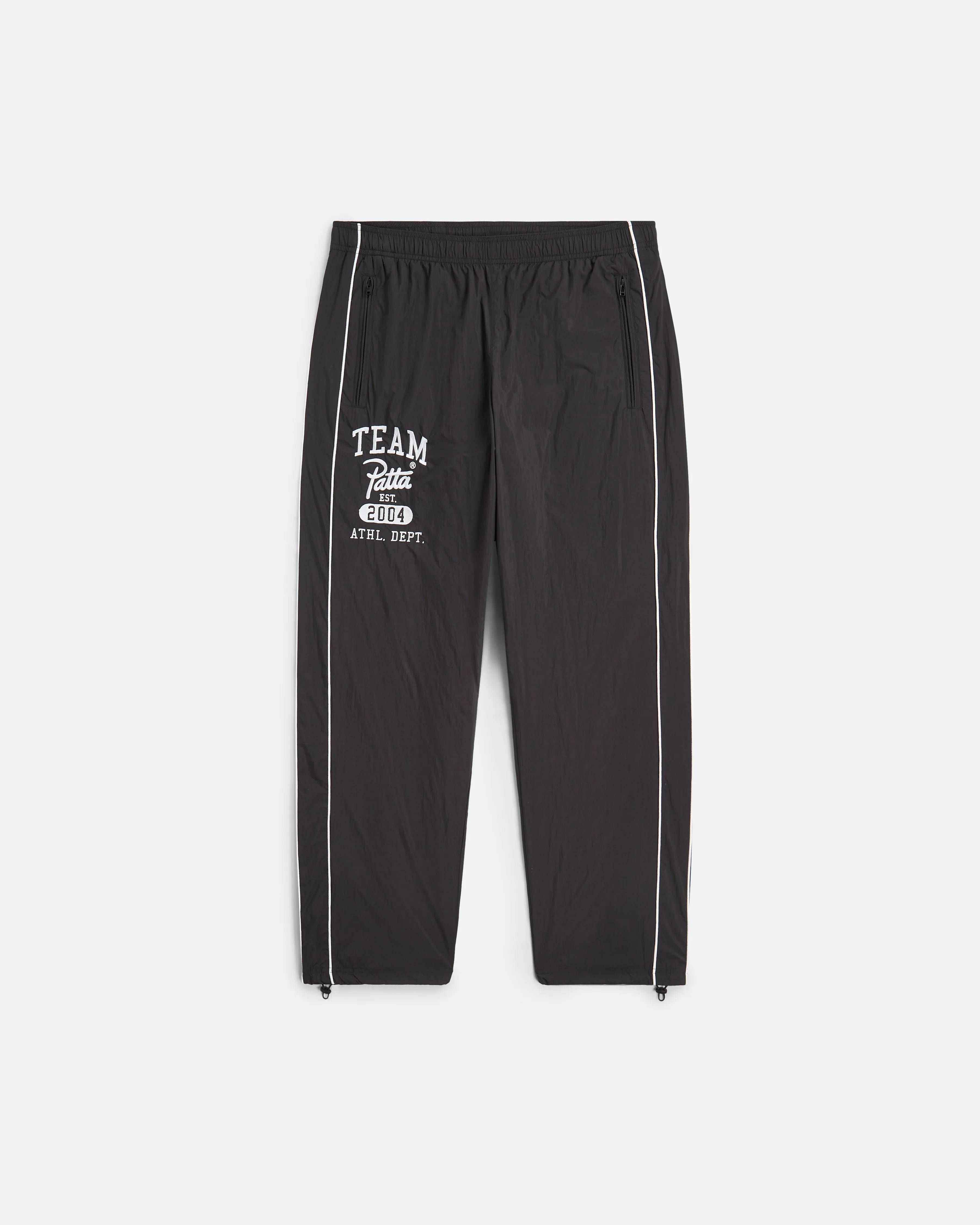 Patta Athletic Nylon Track Pants (Black) sold by Patta