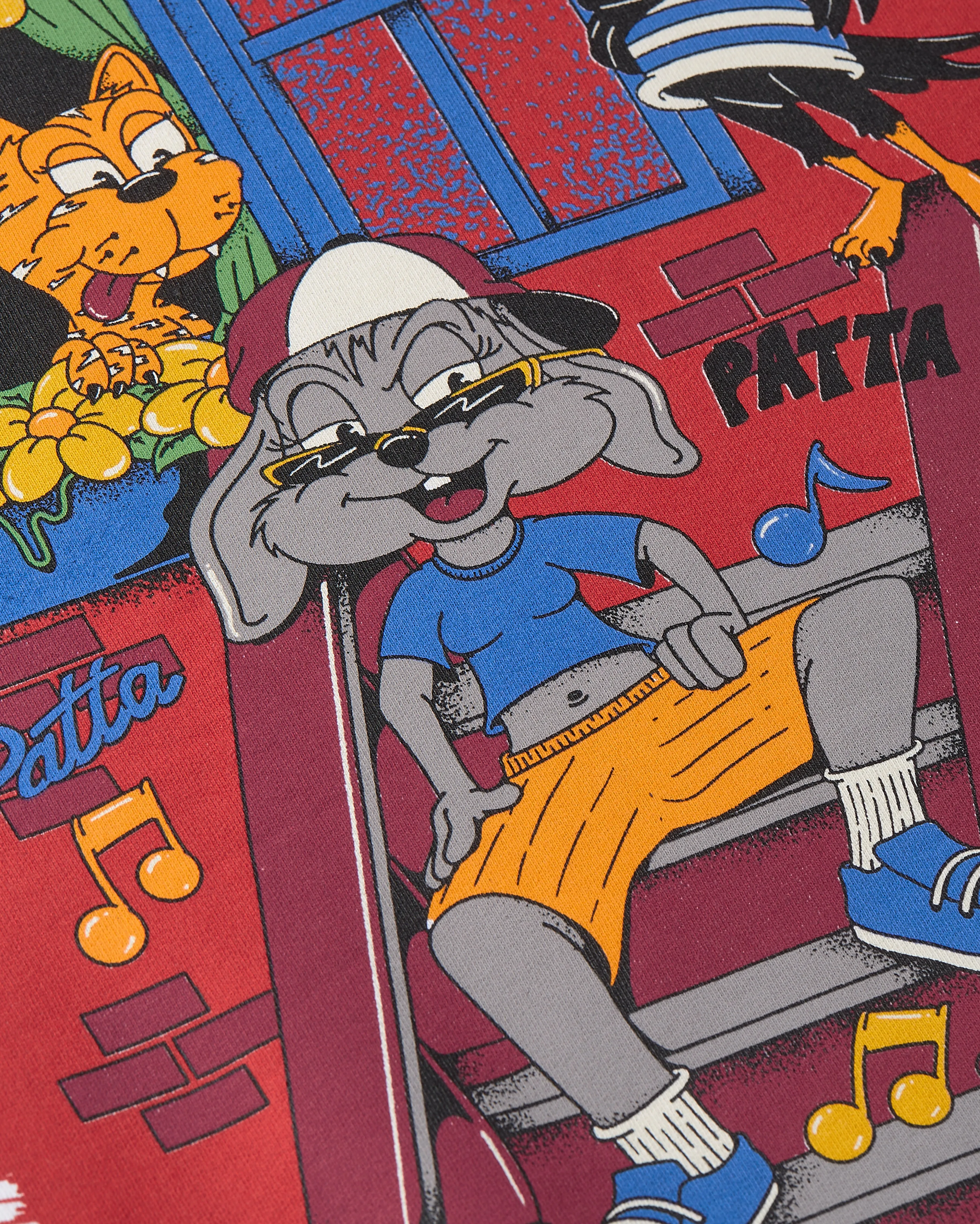 Patta Block Party Crewneck Sweater (White) sold by Patta product image thumbnail 3