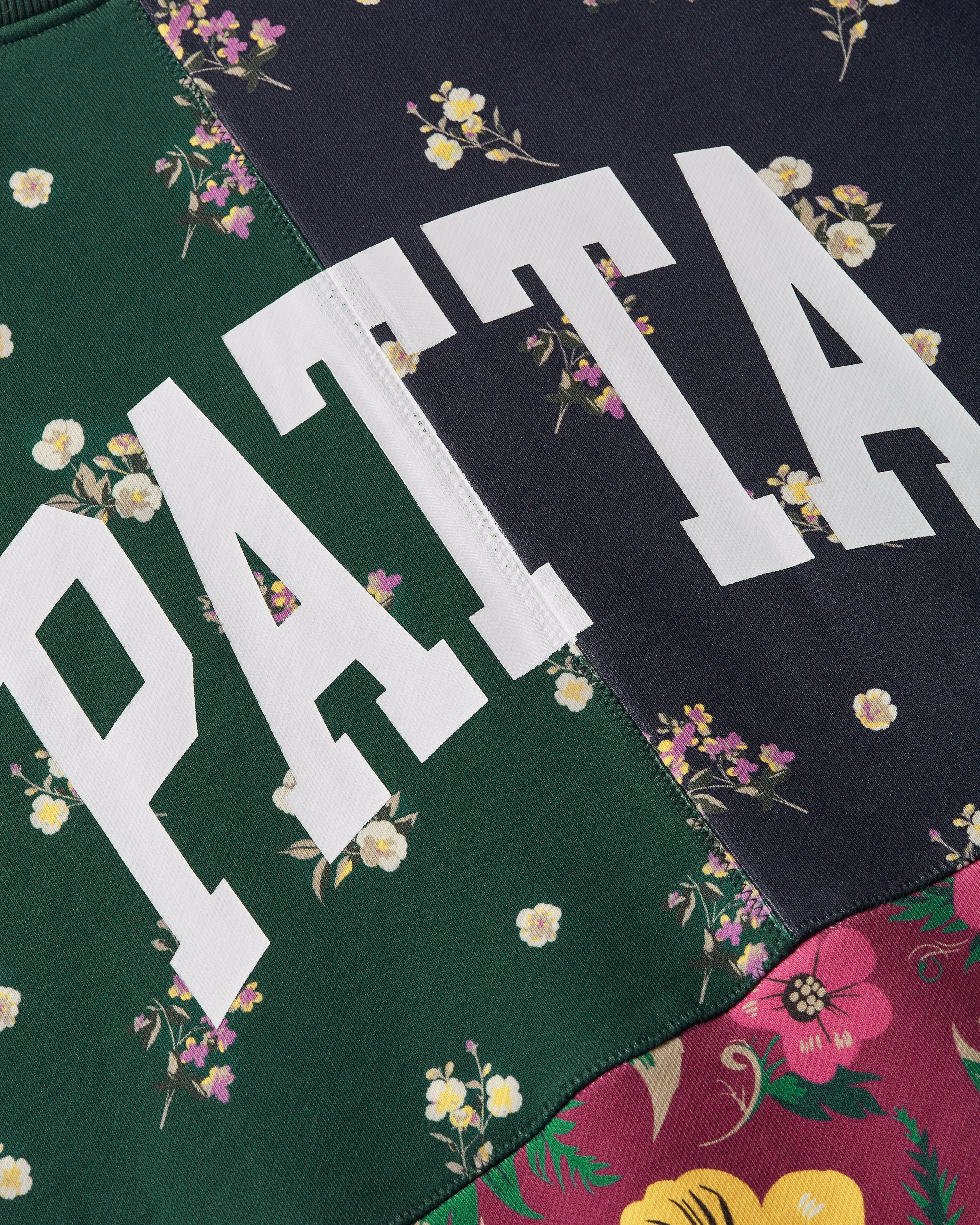 Patta Floral Patchwork Hooded Sweater (Multi) sold by Patta product image thumbnail 3