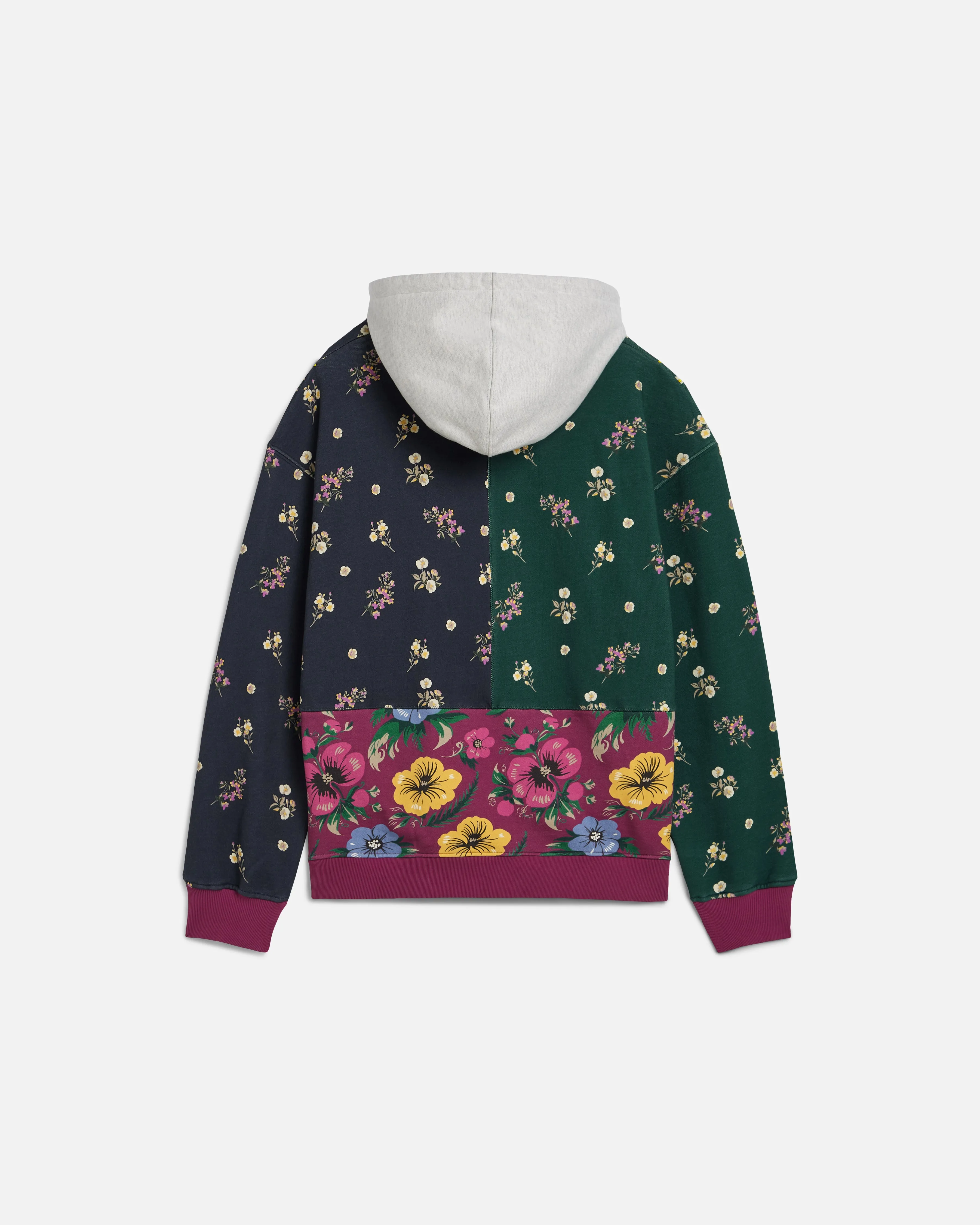 Patta Floral Patchwork Hooded Sweater (Multi) sold by Patta product image thumbnail 2