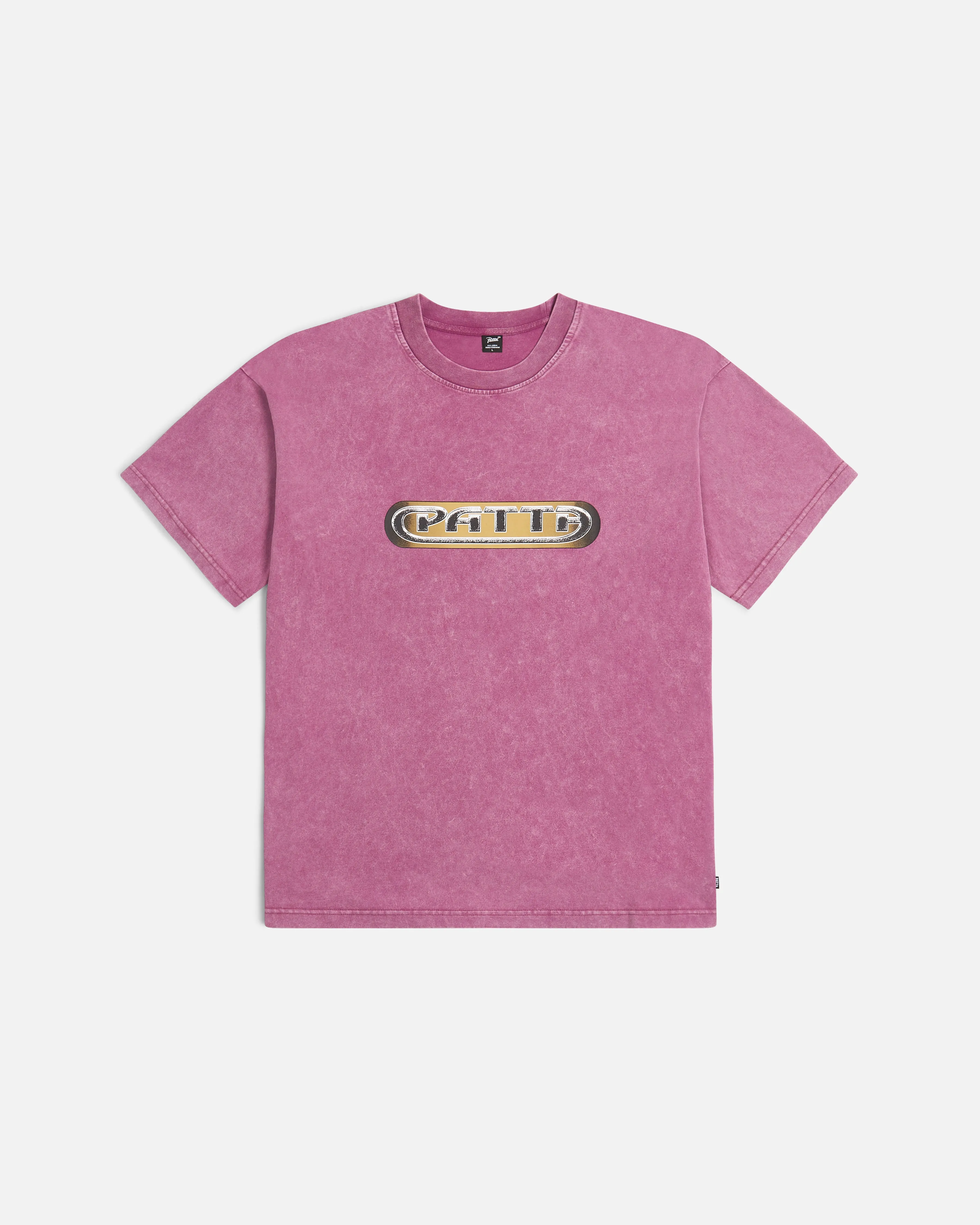 Patta Gilded Acid Washed T-Shirt (Boysenberry) sold by Patta