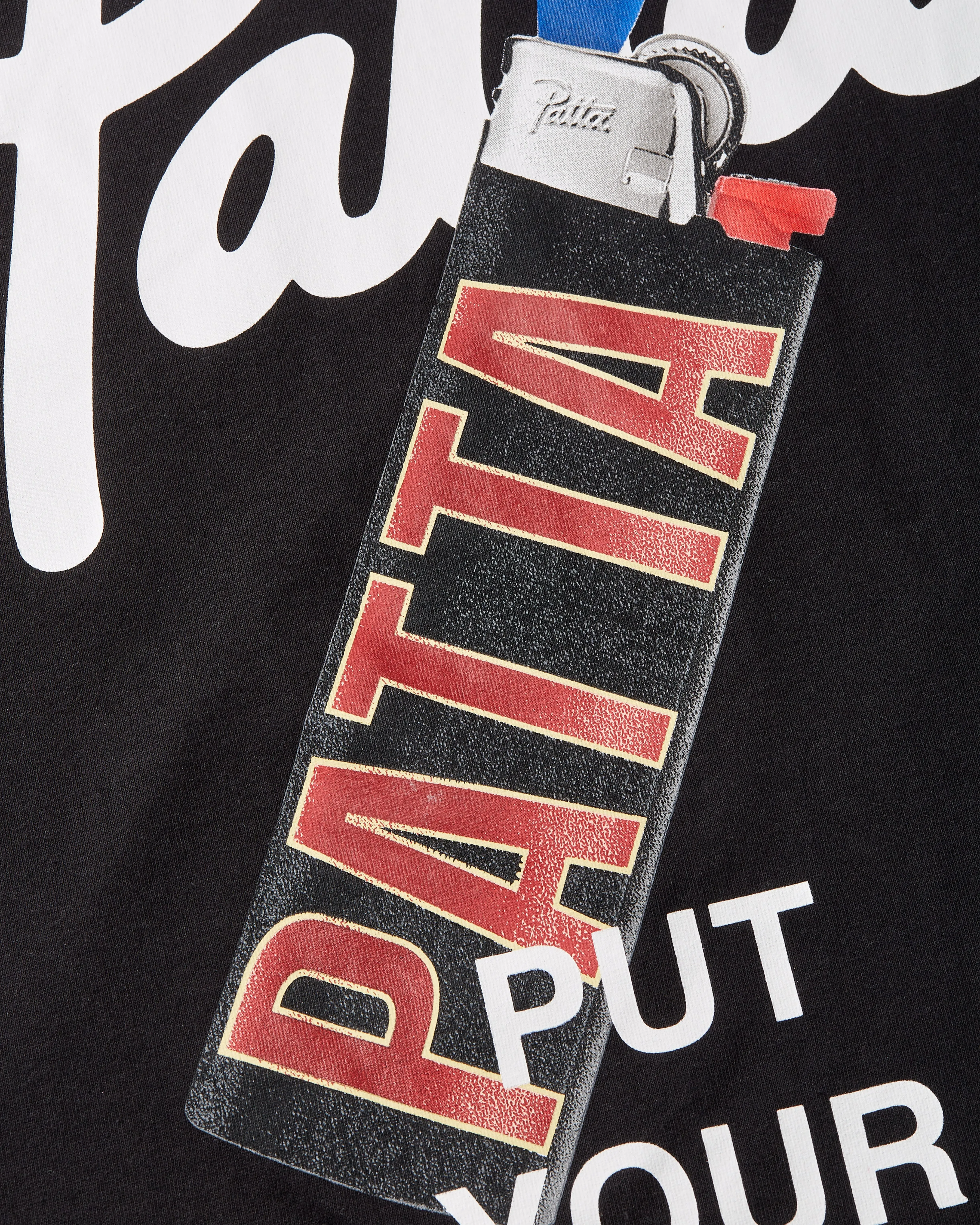 Patta Lighters T-Shirt (Black) sold by Patta product image thumbnail 3