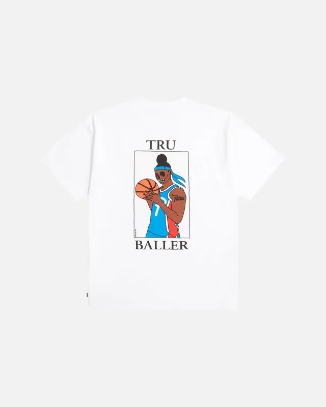Patta Tru Baller T-Shirt (White) sold by Patta