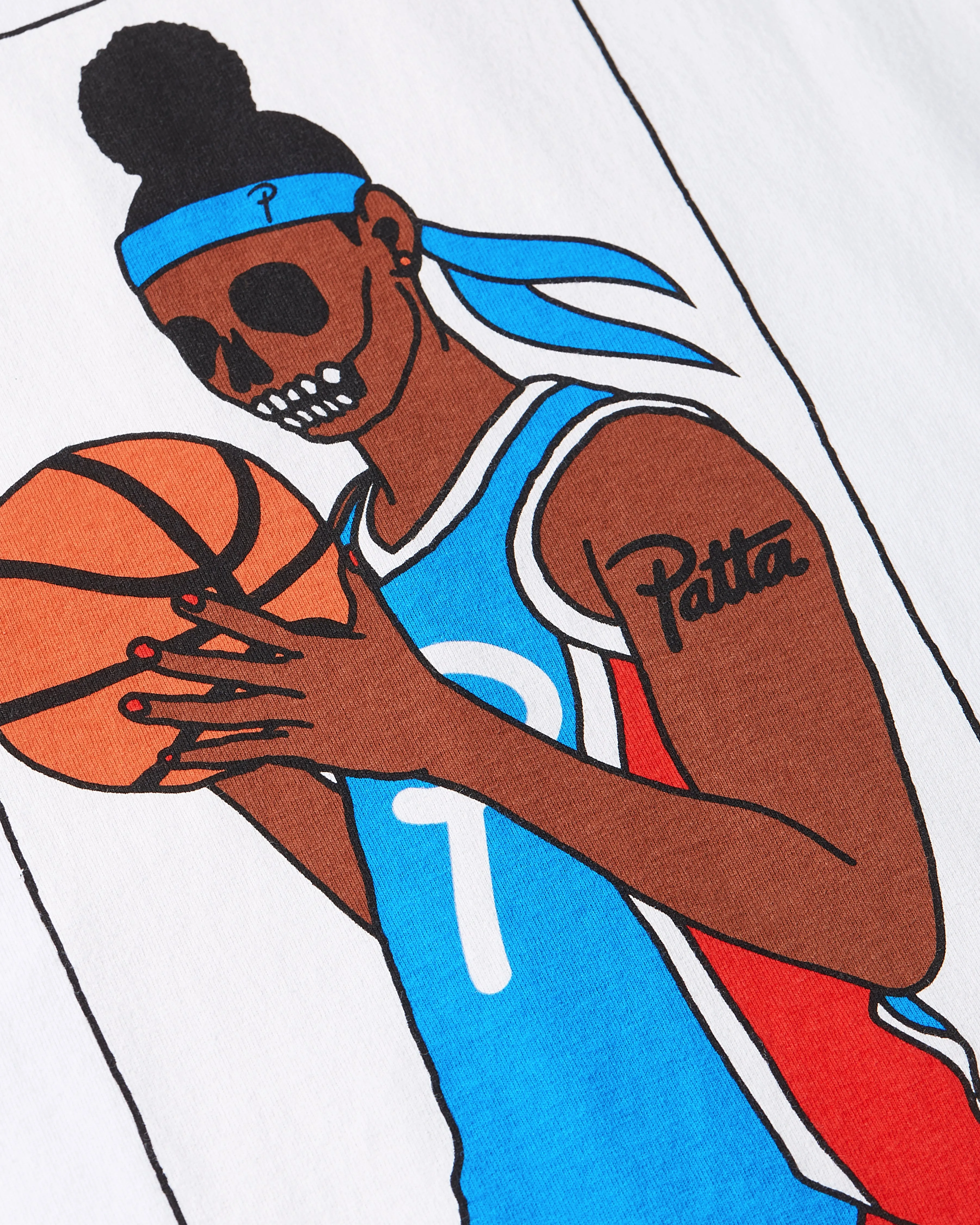 Patta Tru Baller T-Shirt (White) sold by Patta product image thumbnail 3