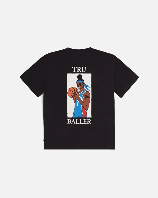 Patta Tru Baller T-Shirt (Black) sold by Patta
