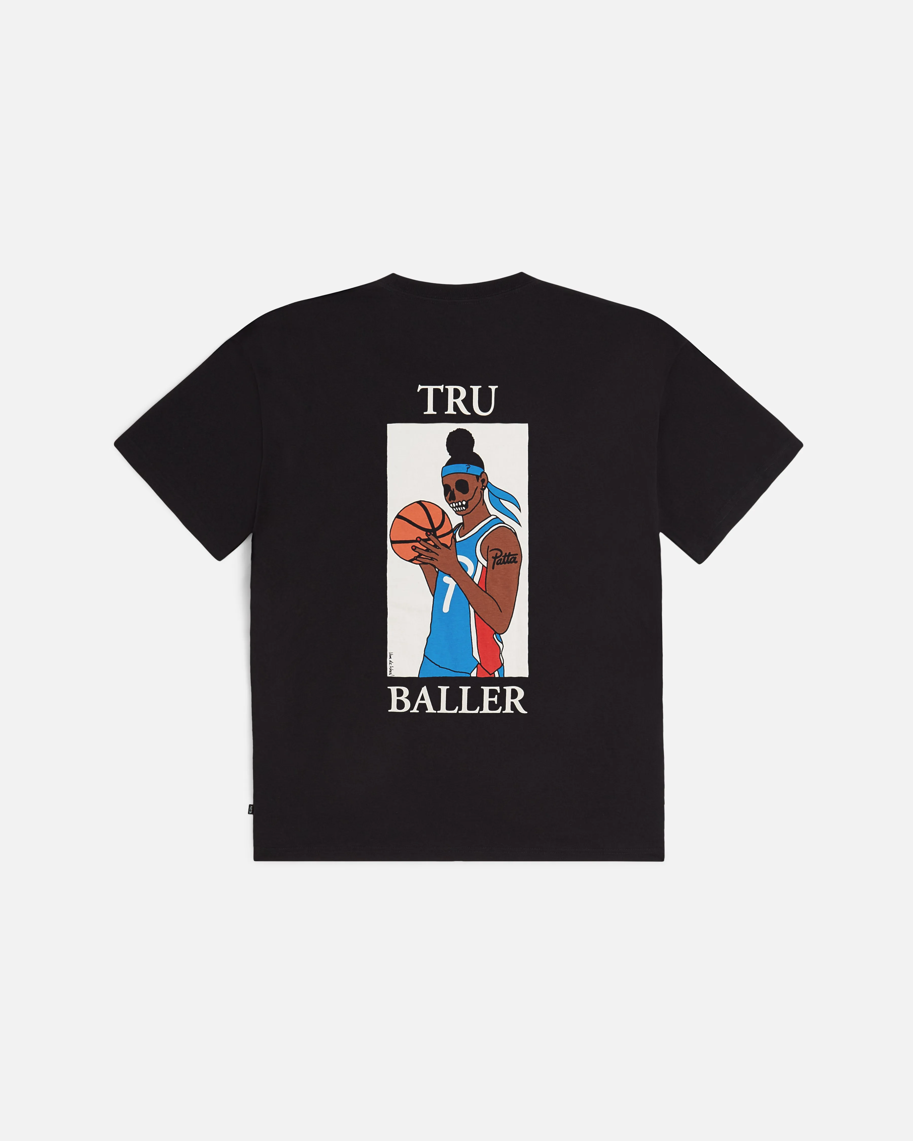 Patta Tru Baller T-Shirt (Black) sold by Patta