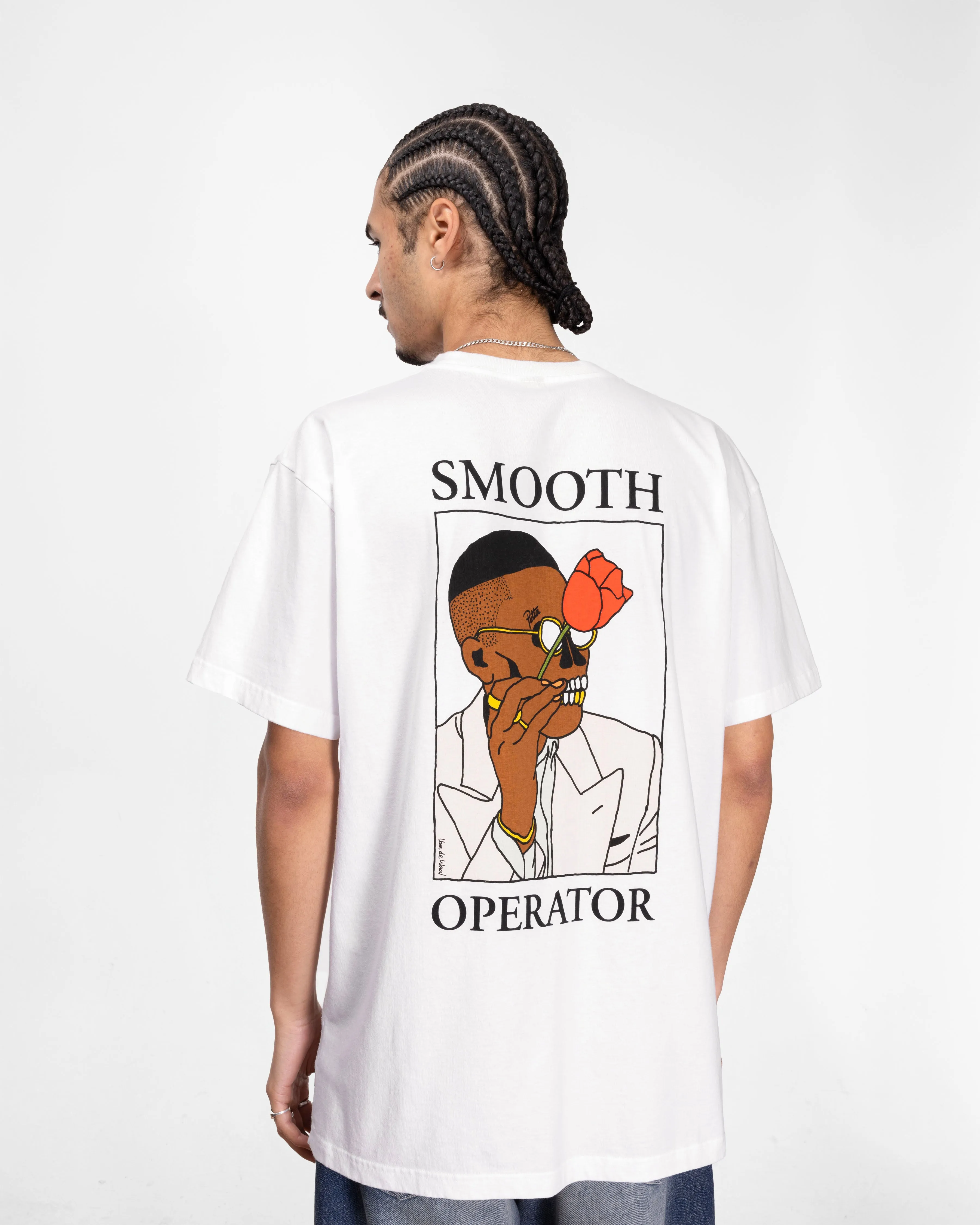 Patta Smooth Operator T-Shirt (White) sold by Patta product image thumbnail 4