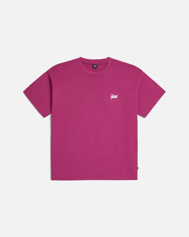 Patta Script Logo T-Shirt (Boysenberry) sold by Patta