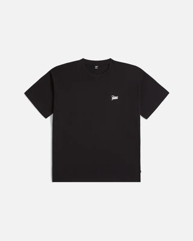 Patta Script Logo T-Shirt (Black) sold by Patta