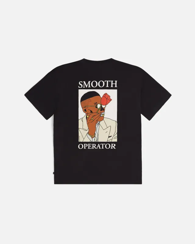 Patta Smooth Operator T-Shirt (Black) sold by Patta