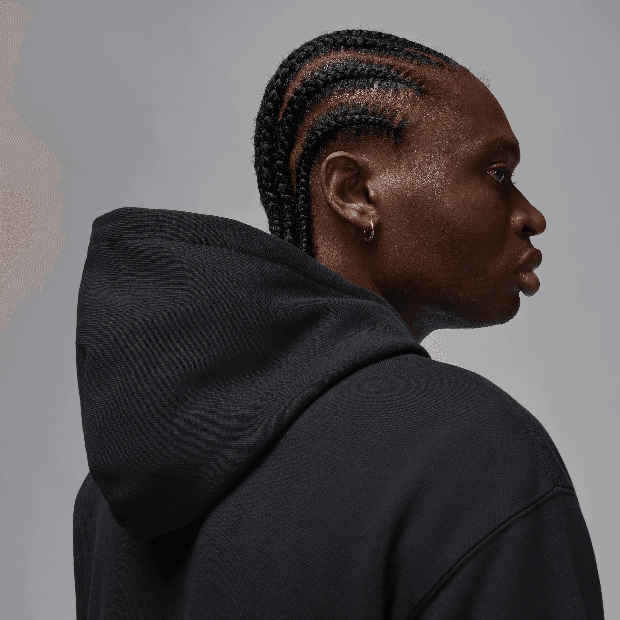 Jordan x Awake NY Full-Zip Fleece Hoodie (Black/University Red) sold by Patta product image thumbnail 4