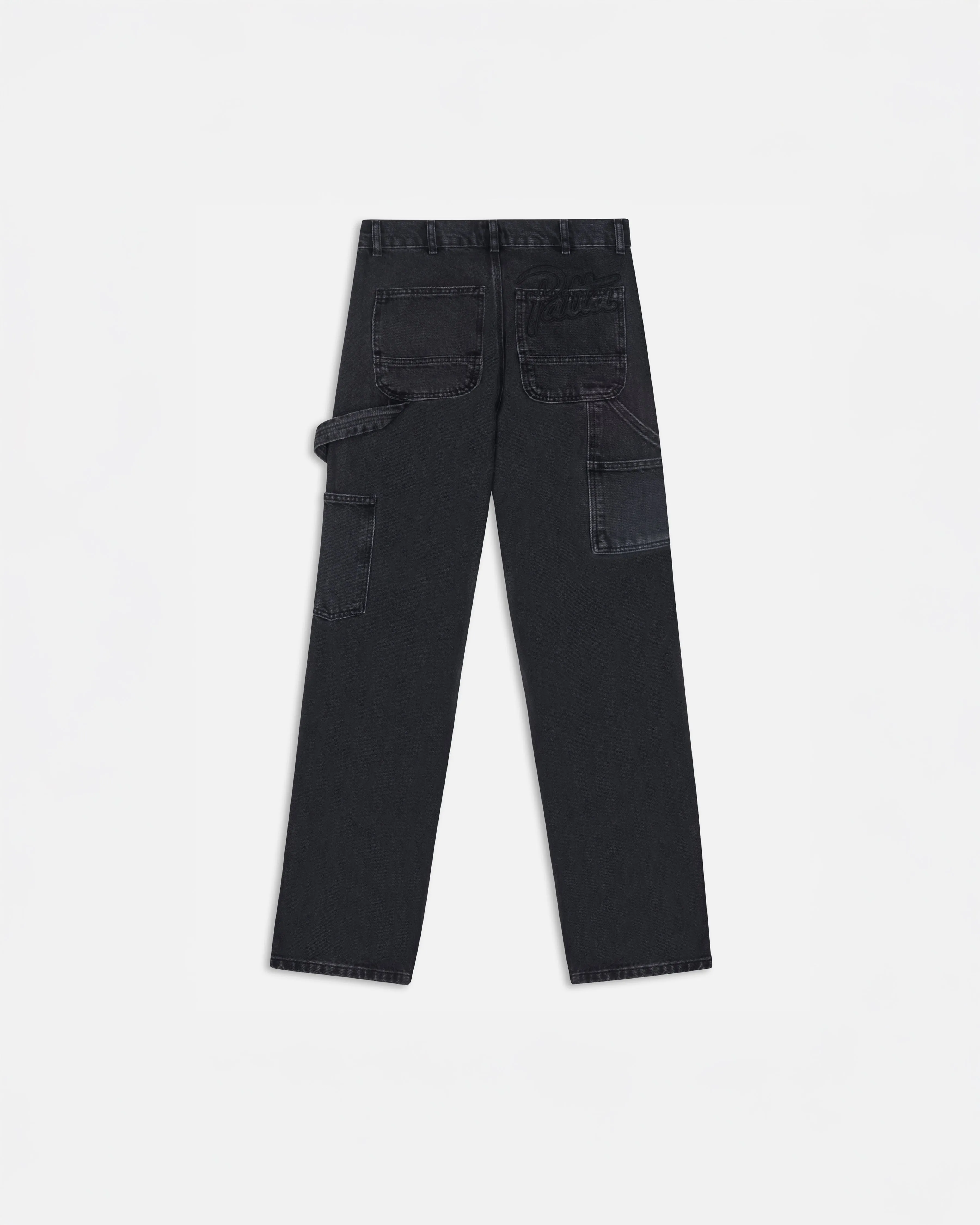 Patta Double Knee Denim Pants (Black Denim) sold by Patta product image thumbnail 2