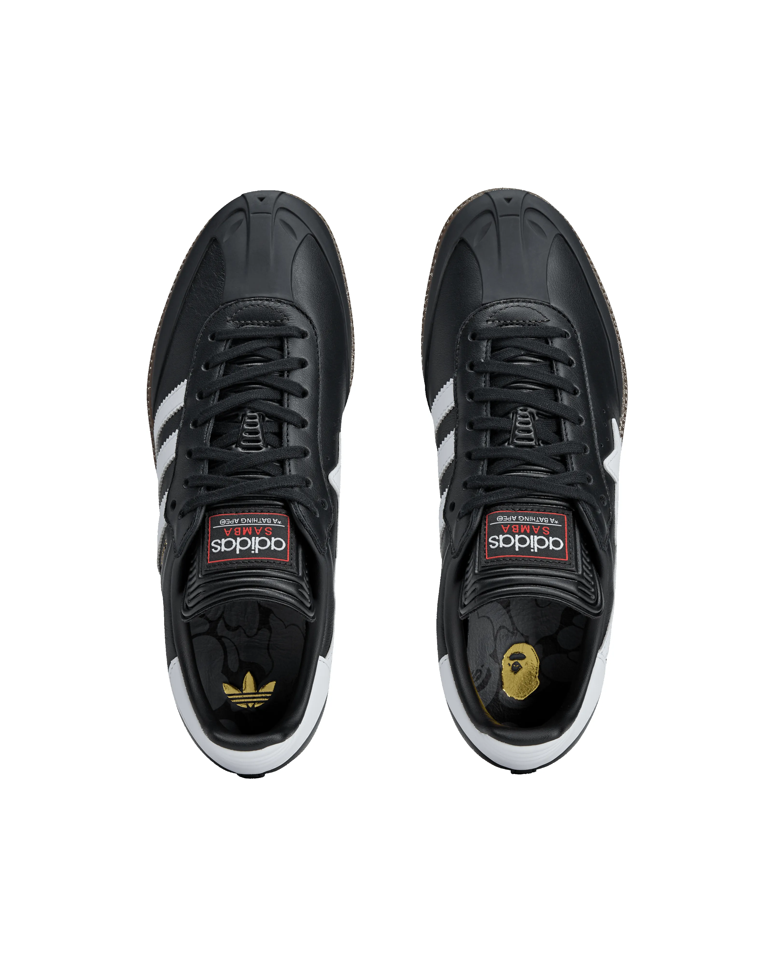 adidas Samba BAPE (Core Black/CloudWhite/Gum) sold by Patta product image thumbnail 4