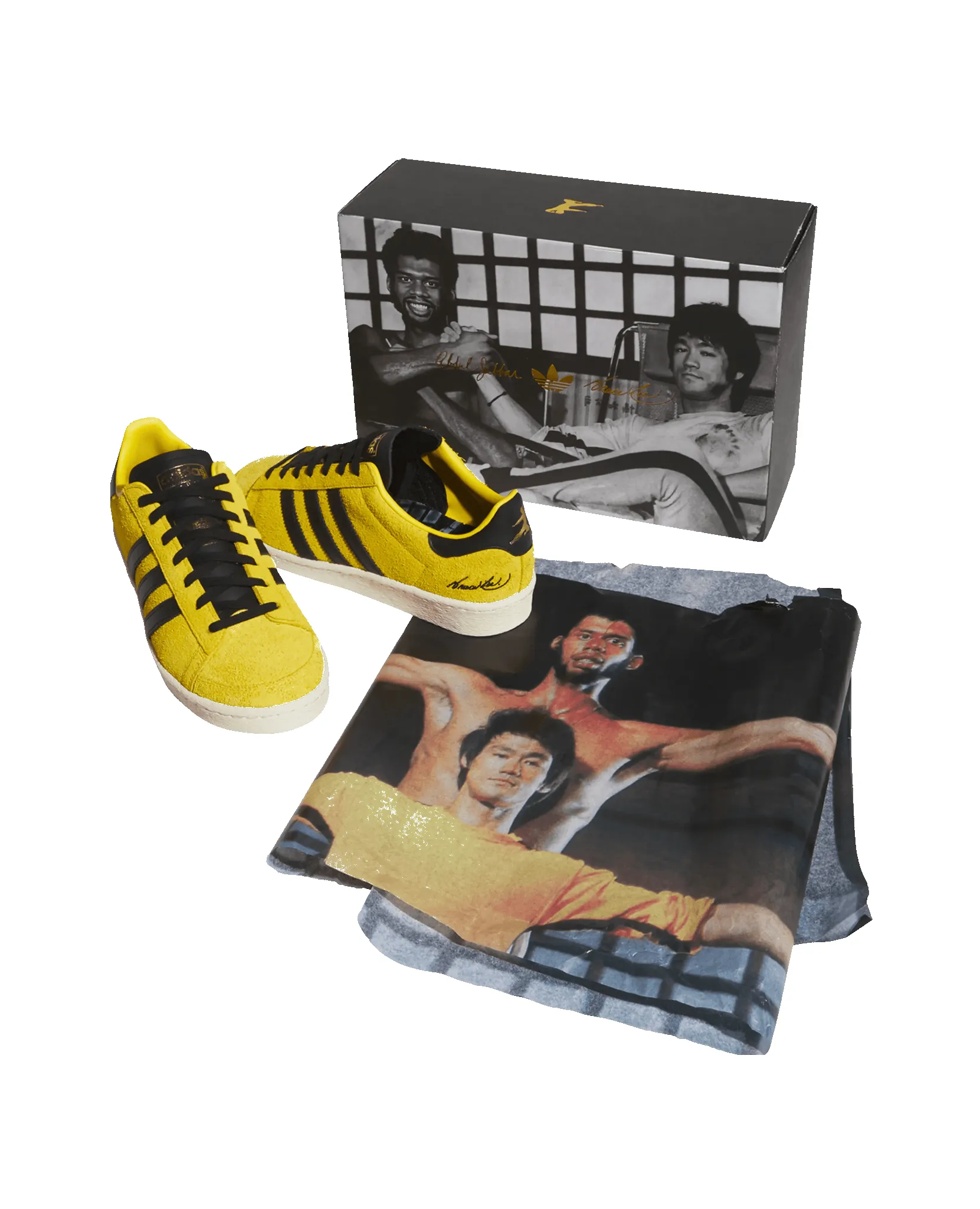 adidas Jabbar Lo x Bruce Lee (Beige/Core Black/Cream White) sold by Patta product image thumbnail 2