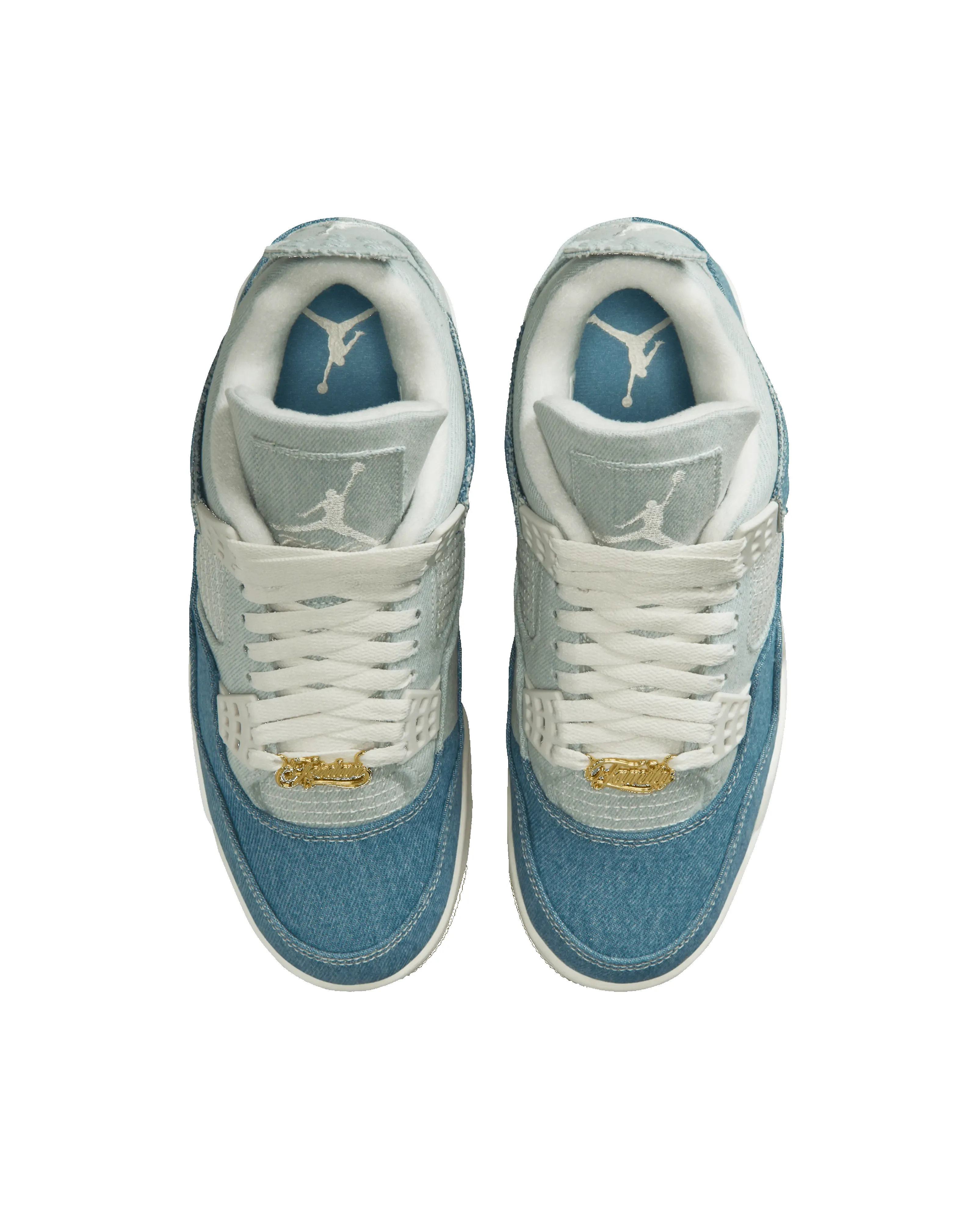 Nike WMNS Air Jordan 4 Retro Tex (Sail/Sail-Gum Light Brown-Worn Blue) sold by Patta product image thumbnail 4
