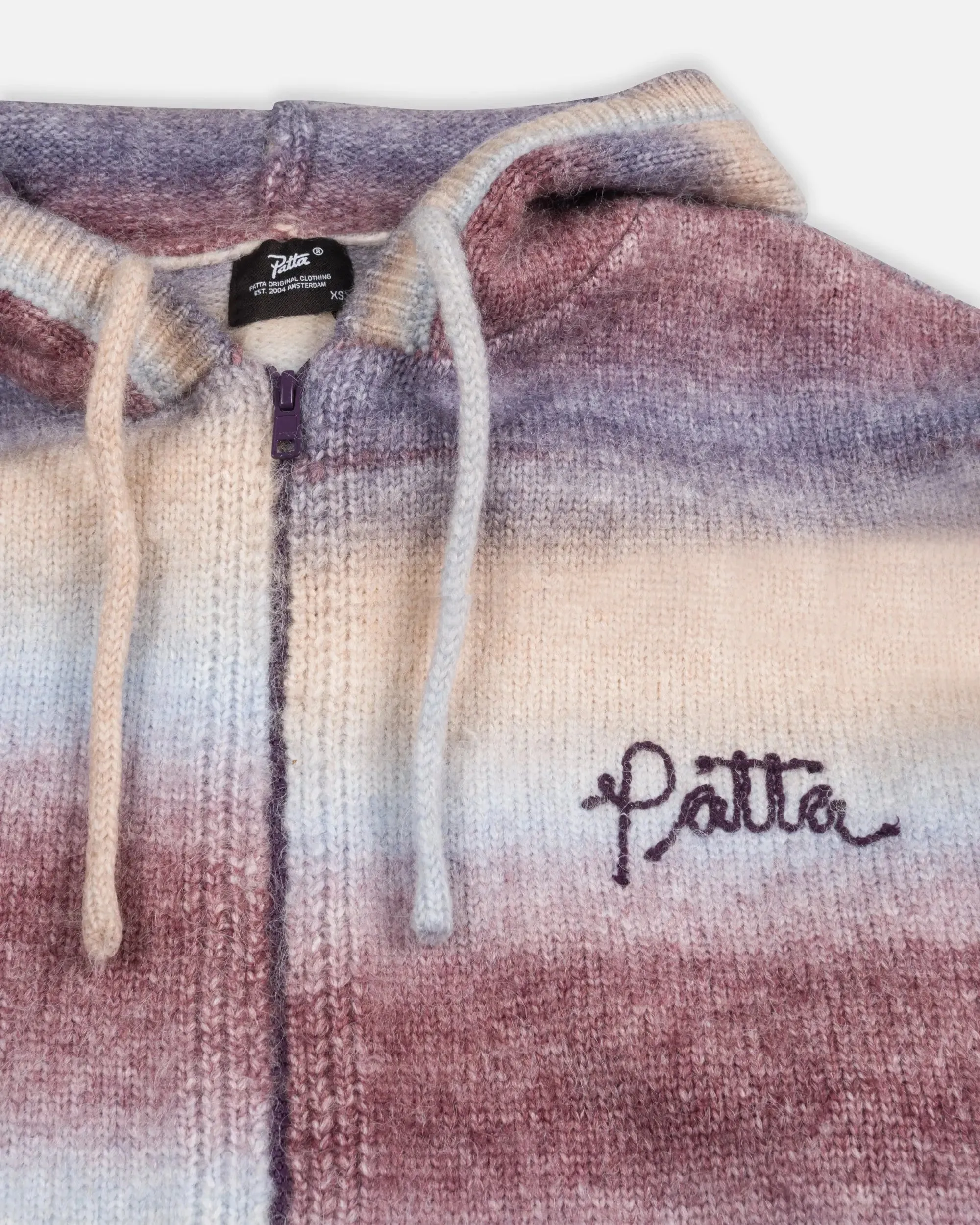 Patta Space Dye Knitted Hooded Sweater (Multi) sold by Patta product image thumbnail 5