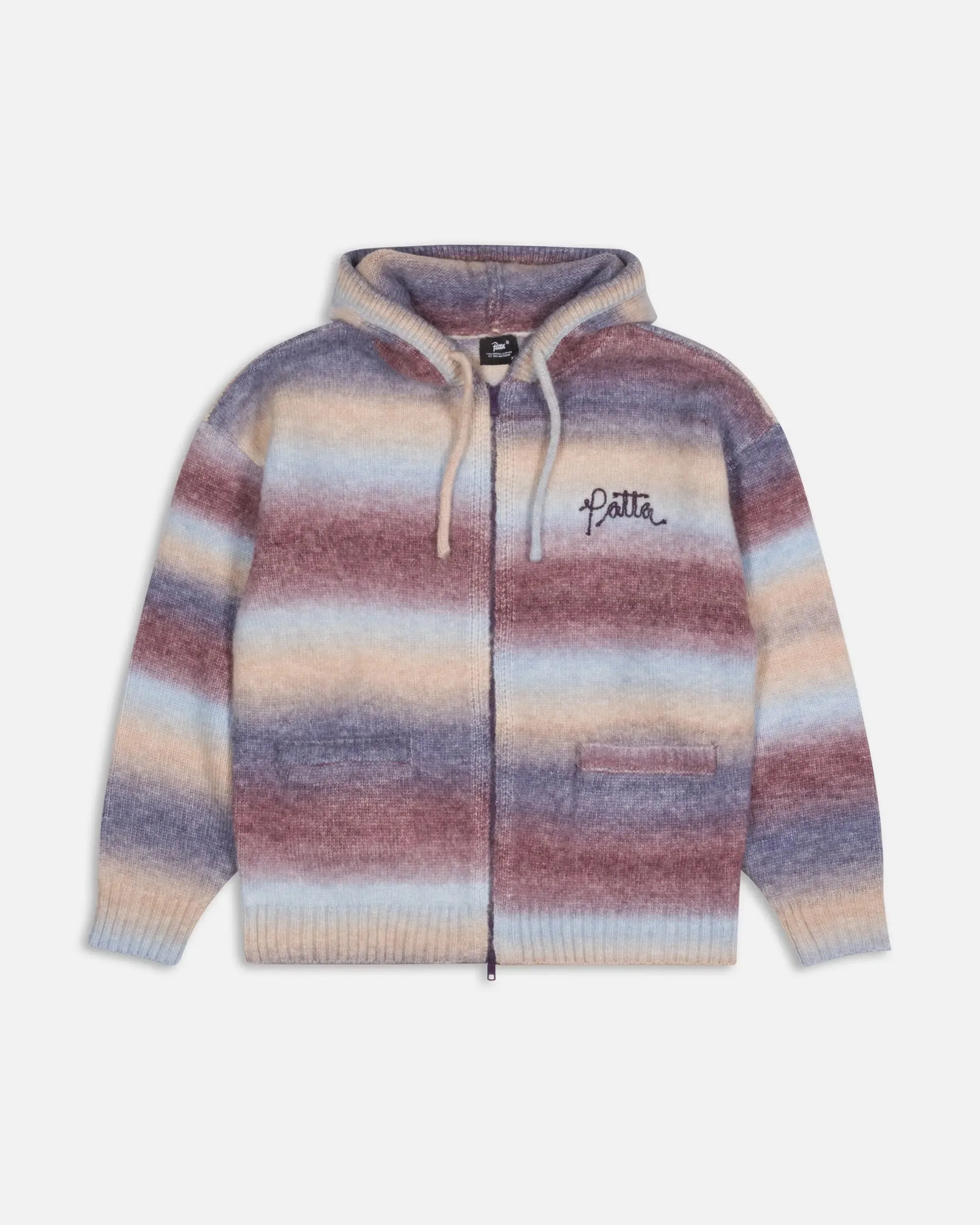 Patta Space Dye Knitted Hooded Sweater (Multi) sold by Patta