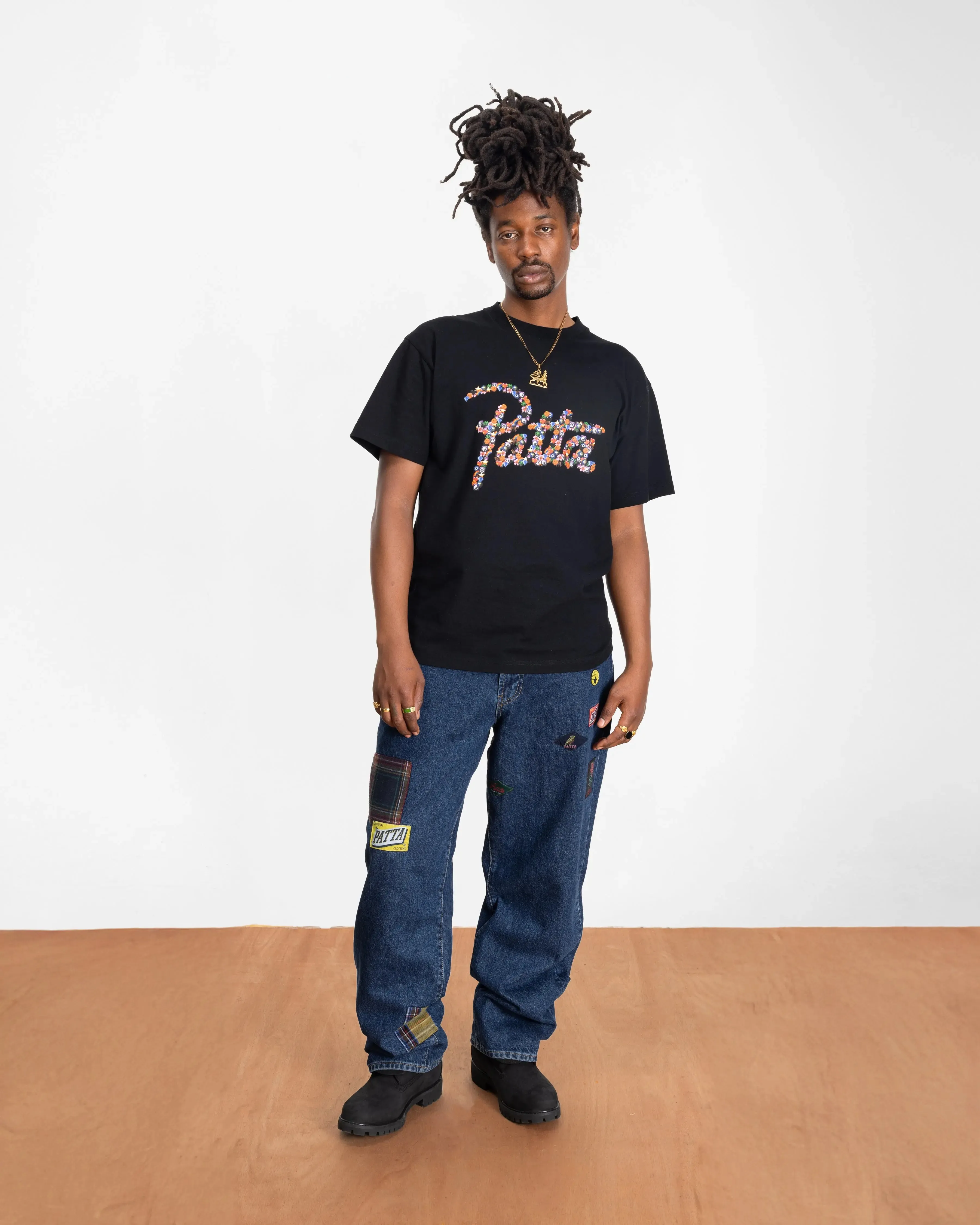 Patta Vibes T-Shirt (Black) sold by Patta product image thumbnail 4