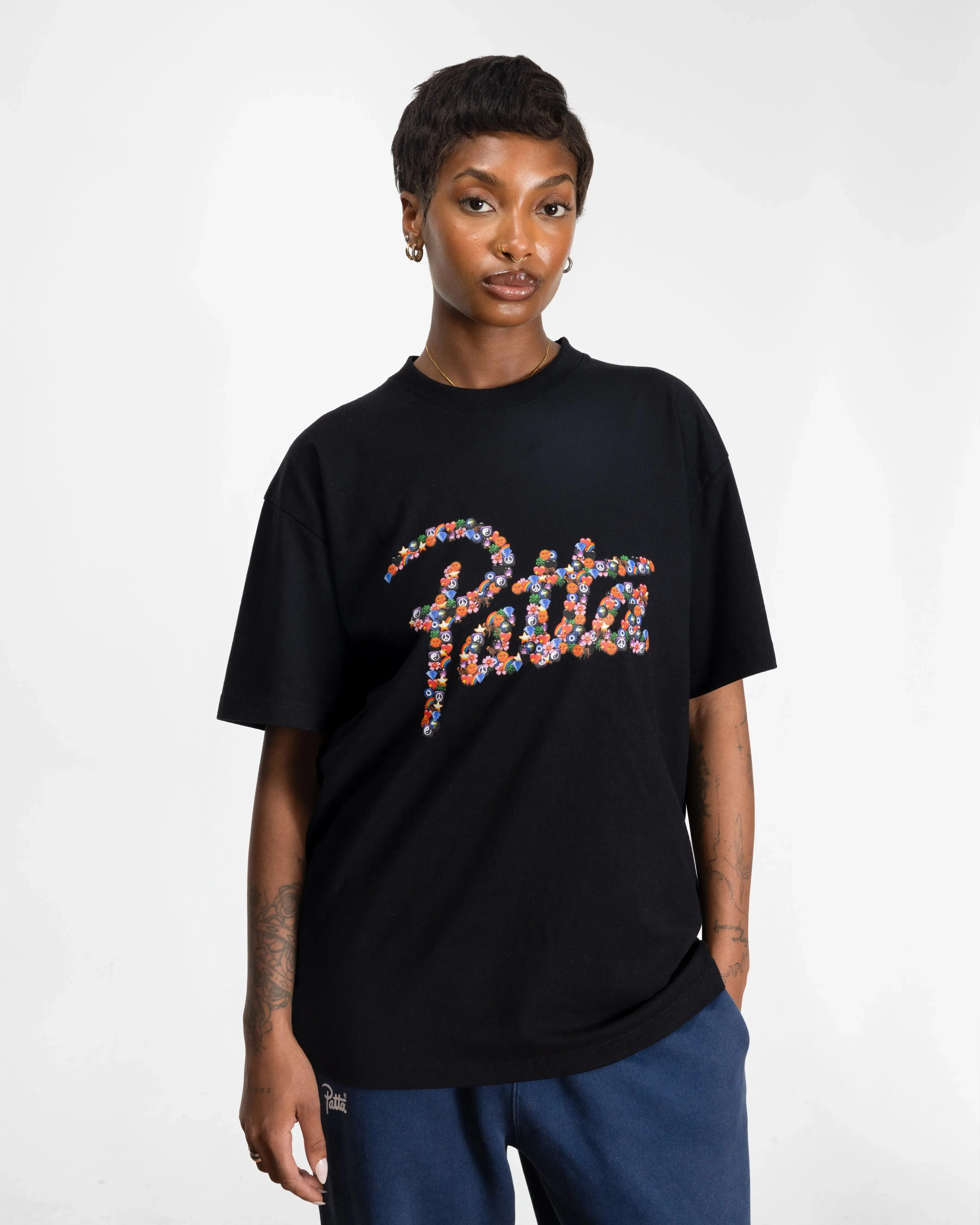 Patta Vibes T-Shirt (Black) sold by Patta product image thumbnail 5