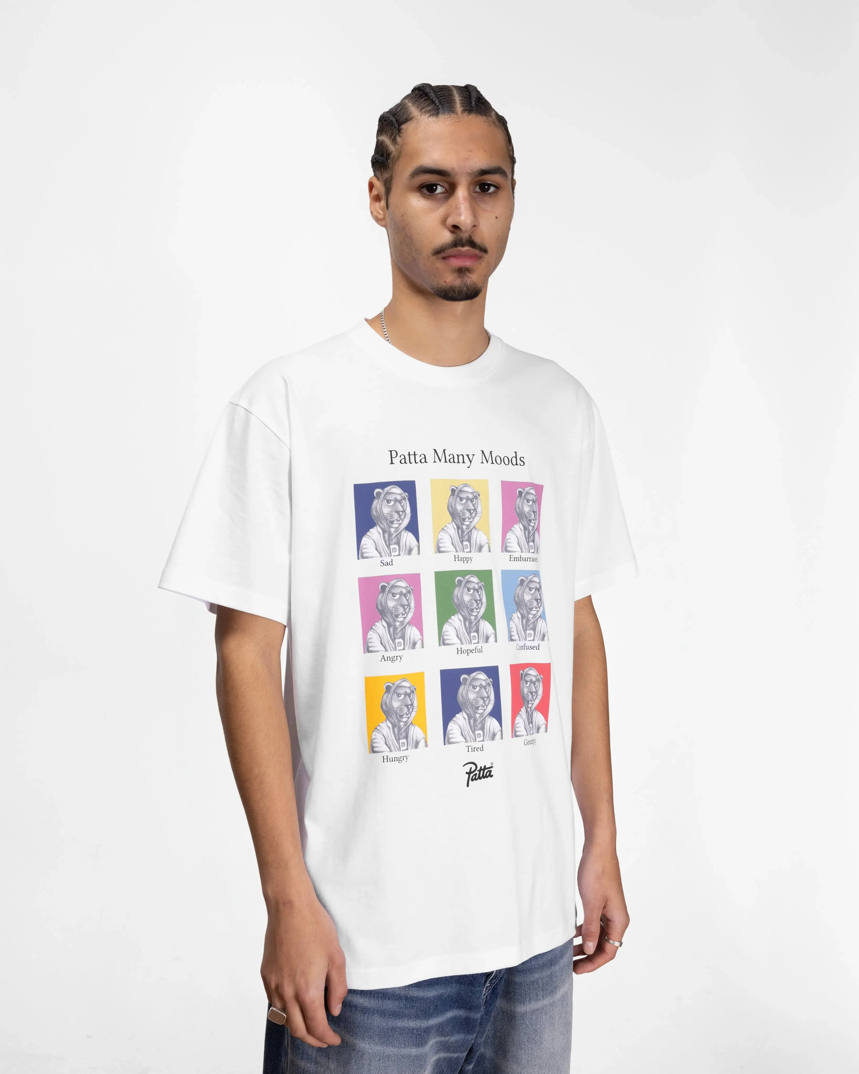 Patta Many Moods T-Shirt (White) sold by Patta product image thumbnail 3