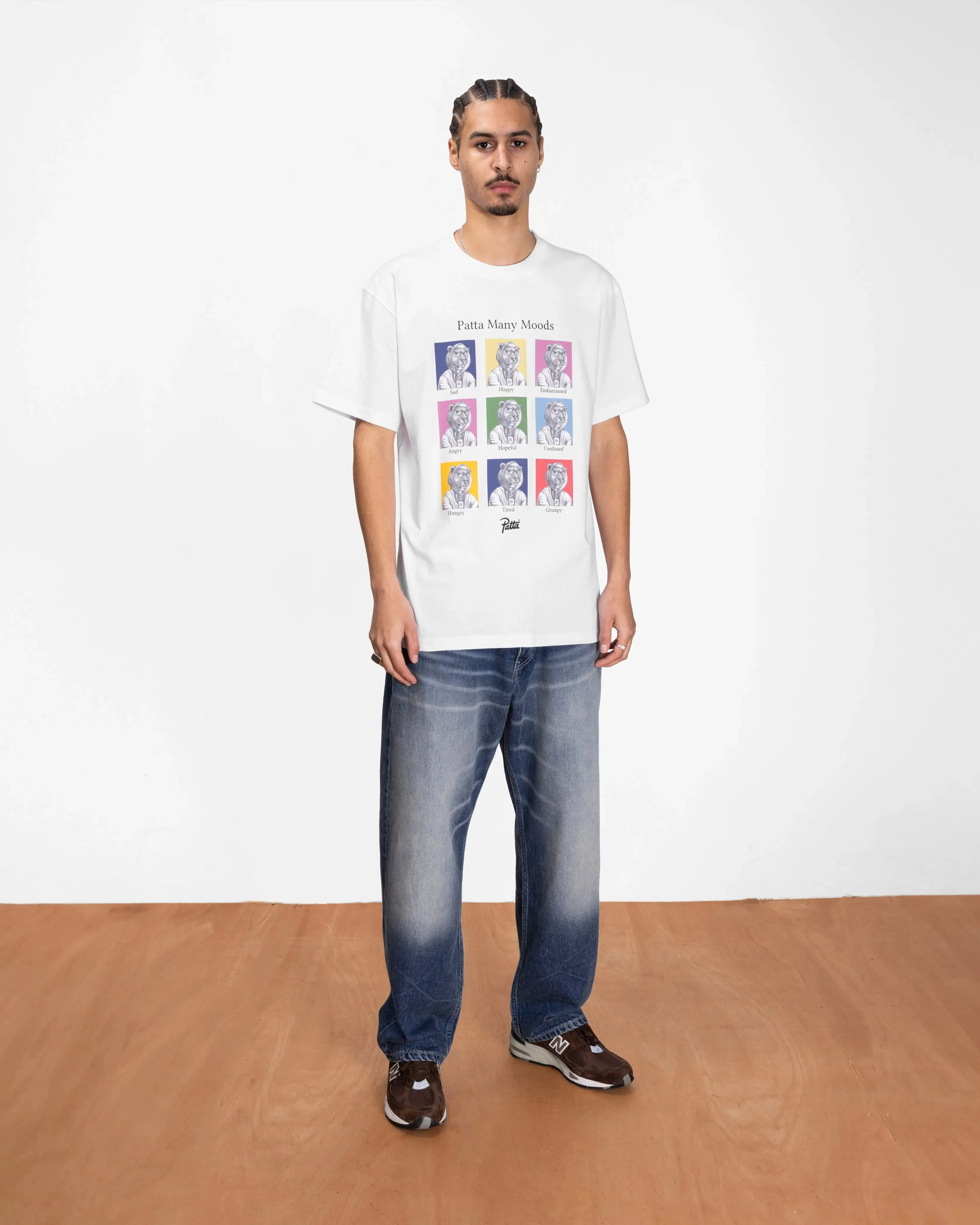 Patta Many Moods T-Shirt (White) sold by Patta product image thumbnail 4