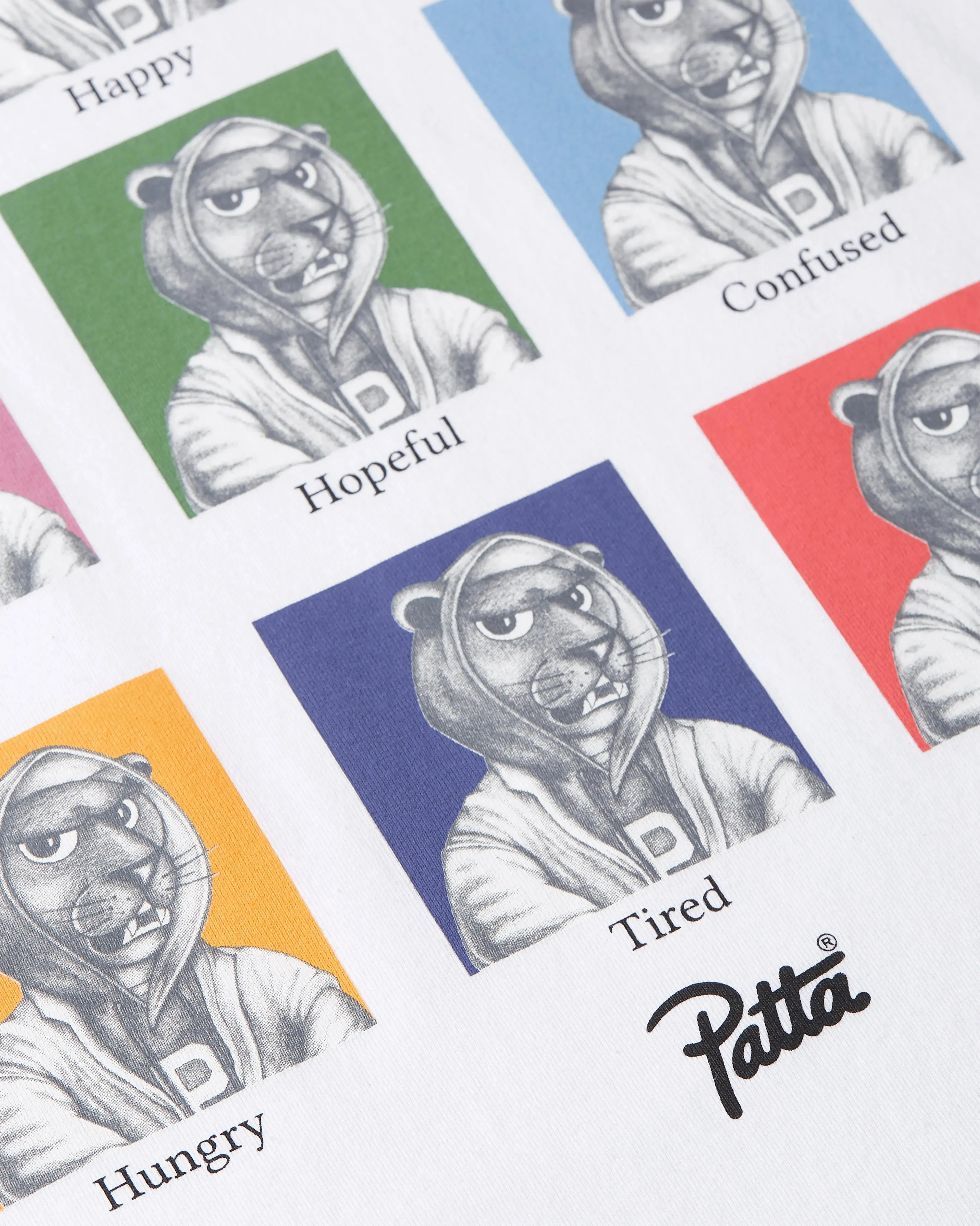 Patta Many Moods T-Shirt (White) sold by Patta product image thumbnail 5