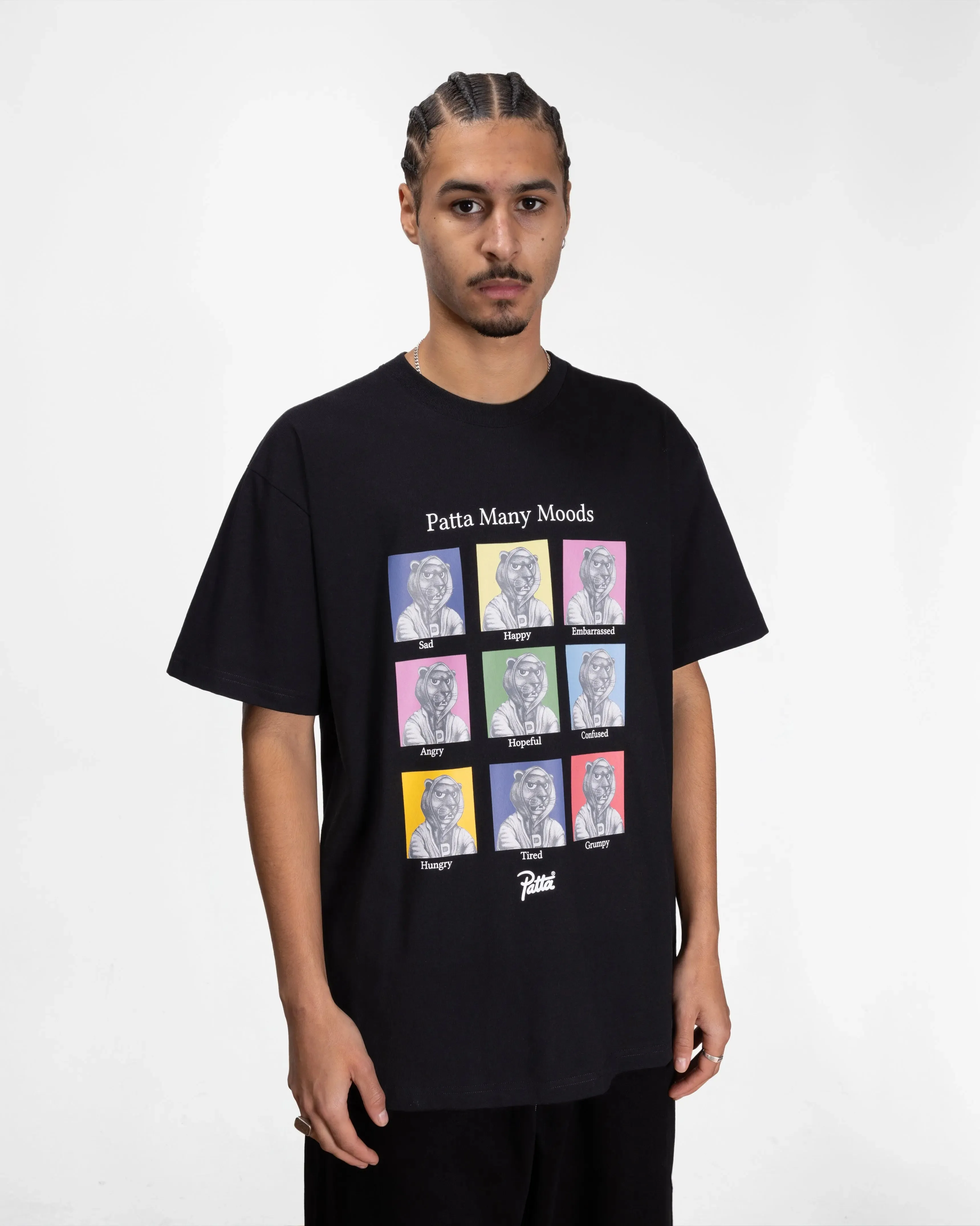 Patta Many Moods T-Shirt (Black) sold by Patta product image thumbnail 3