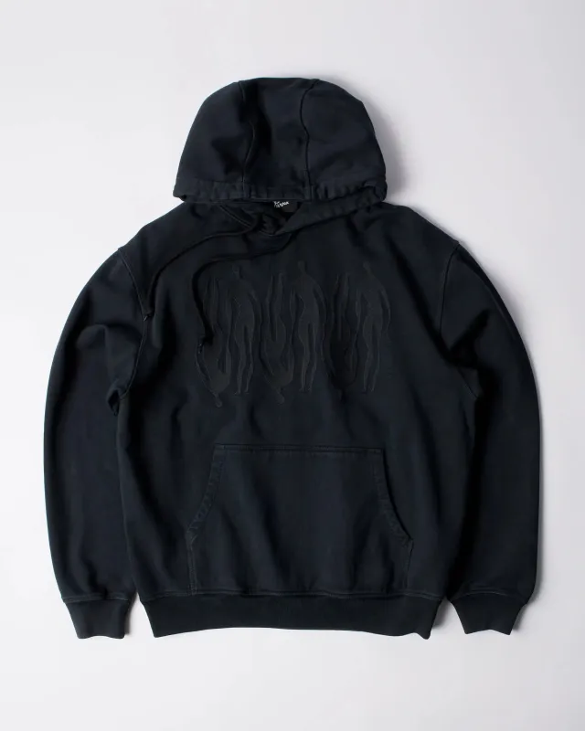 ByParra Connected Guy Hooded Sweatshirt (Black) sold by Patta