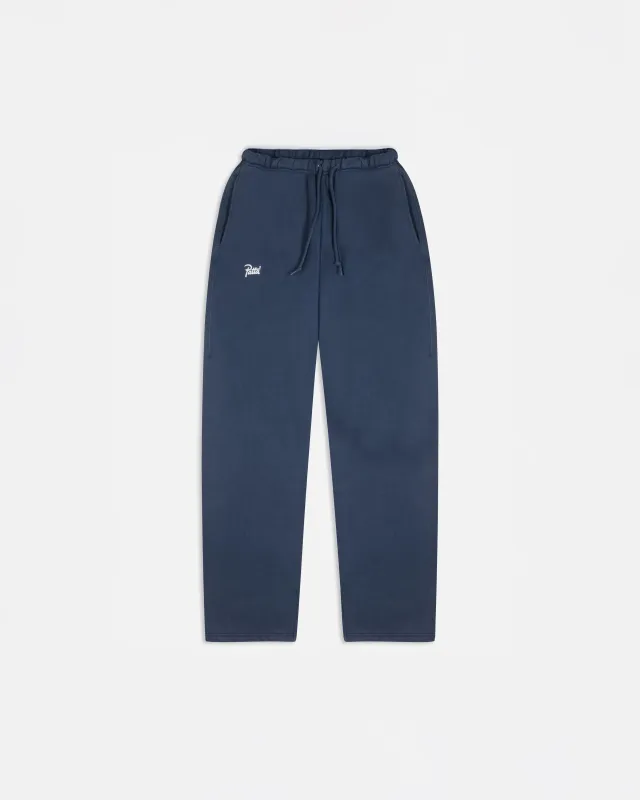 Patta Classic Acid Washed Straight Leg Jogging Pants (Estate Blue) sold by Patta