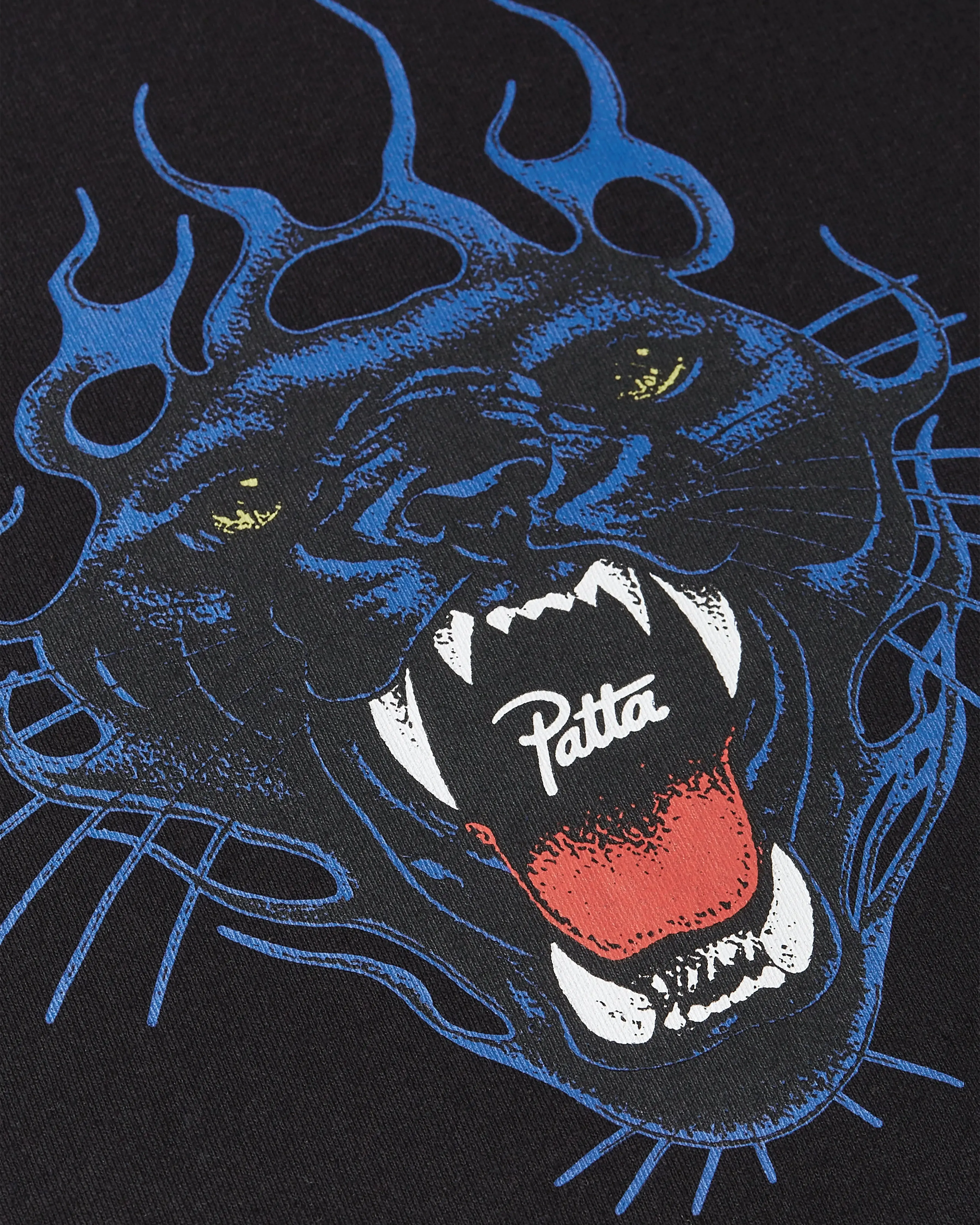 Patta Fire Panther T-Shirt (Black) sold by Patta product image thumbnail 3