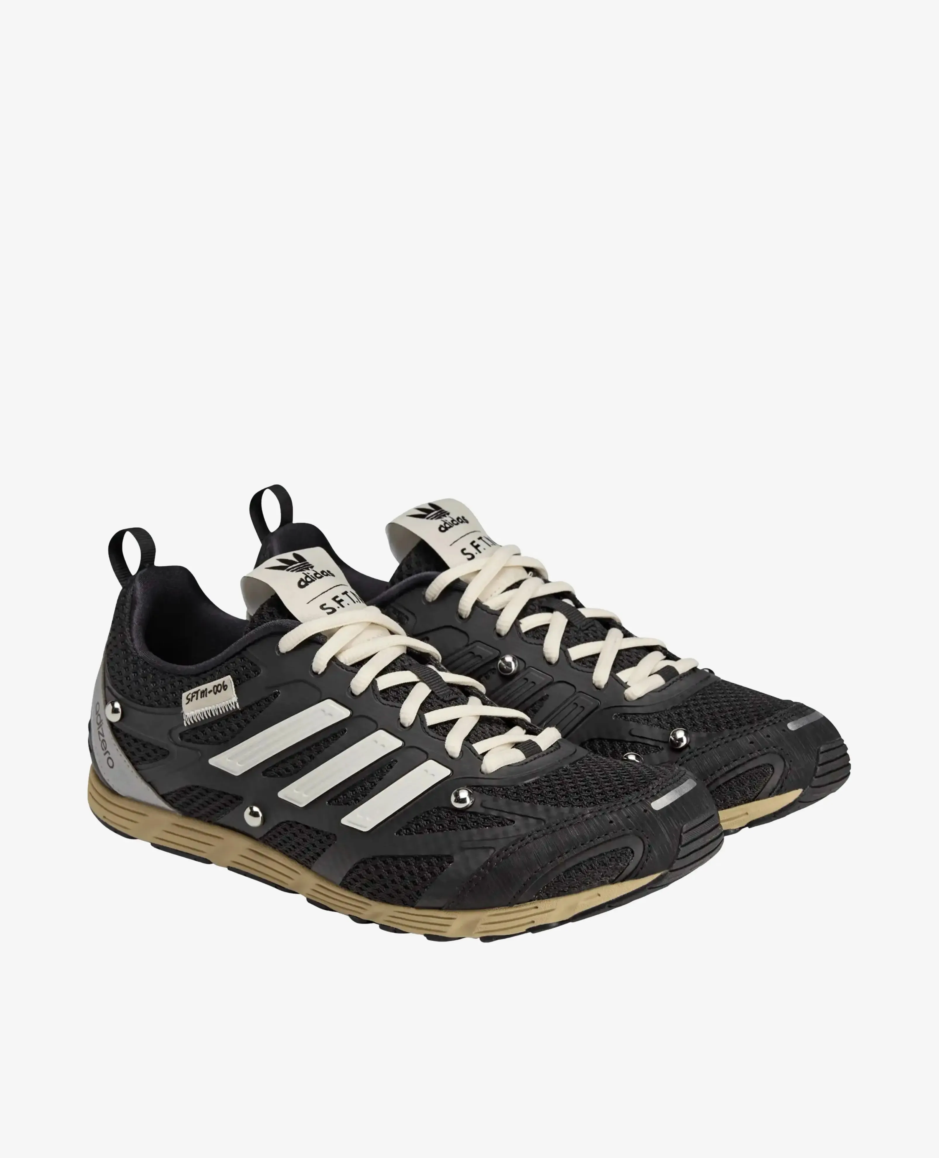 adidas Song For The Mute x Adidas Adizero PR (Core Black/Cream White/Silver Metallic) sold by Patta product image thumbnail 2