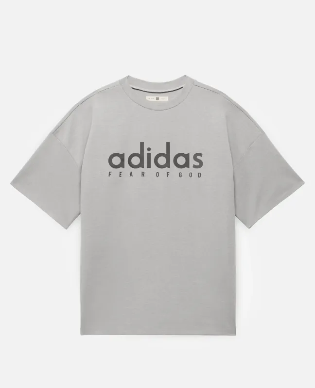 adidas Fear Of God Athletics Quidry Jersey Tee (Medium Grey Heather) sold by Patta