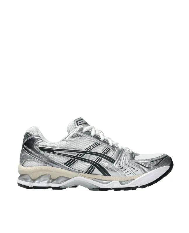 ASICS Gel-Kayano 14 (White/Graphite Grey) sold by Patta
