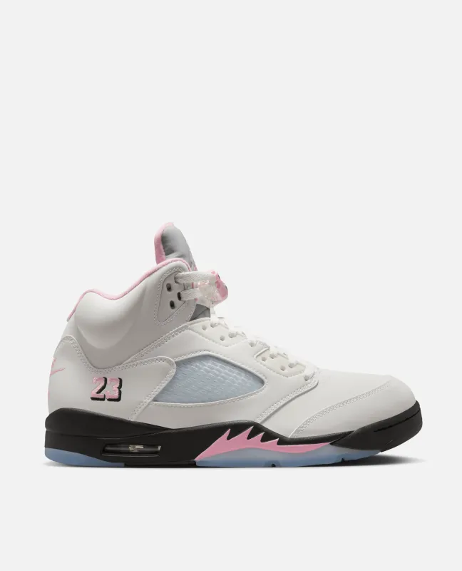 Nike Air Jordan 5 Retro "Medium Soft Pink" (White/Med Soft Pink-Black) made by Patta