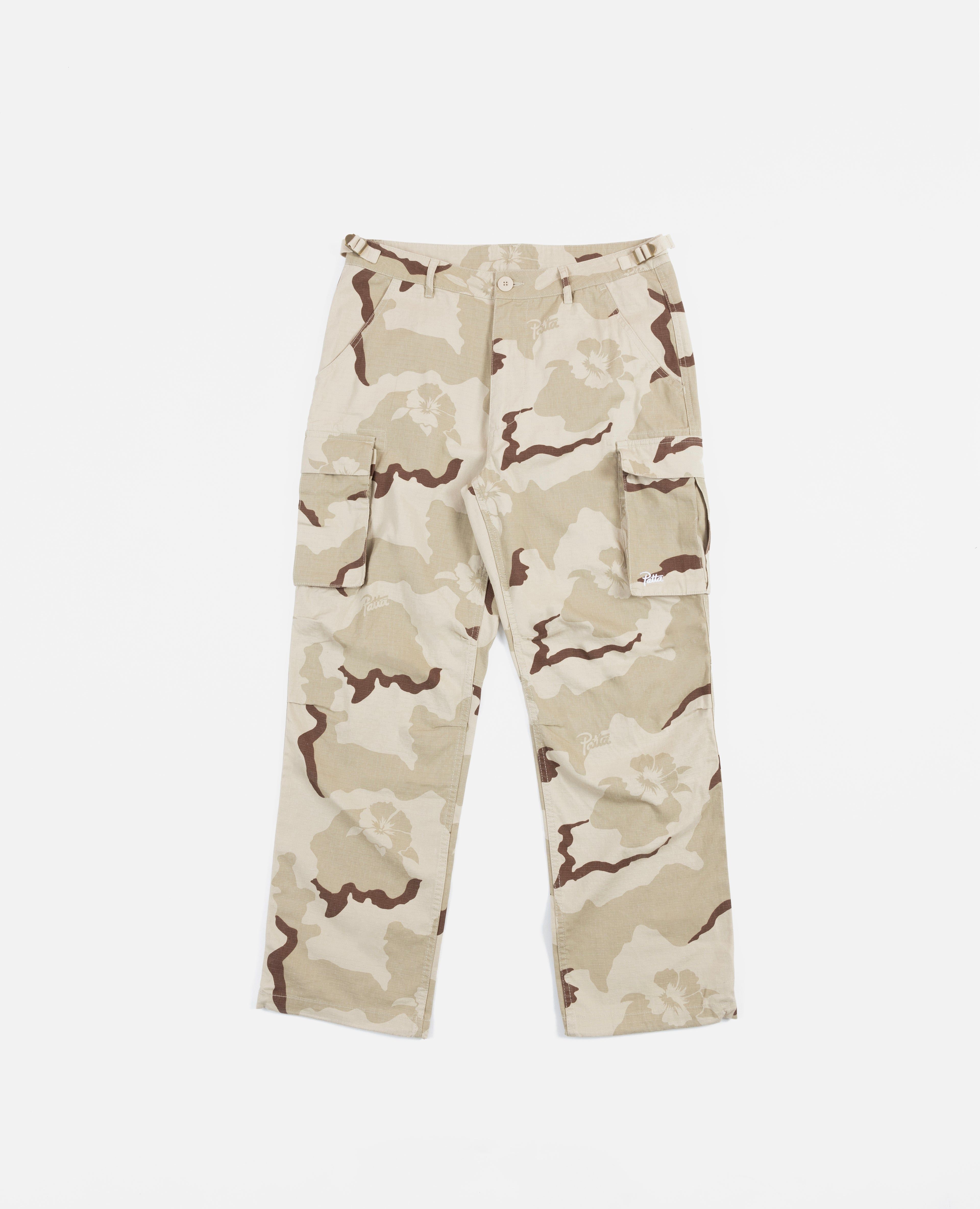 Patta Desert Flower Camo Pants (Flower Camo / Cement) sold by Patta