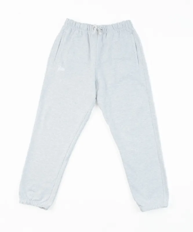Patta Basic Jogging Pants (Snow Melange Grey) sold by Patta