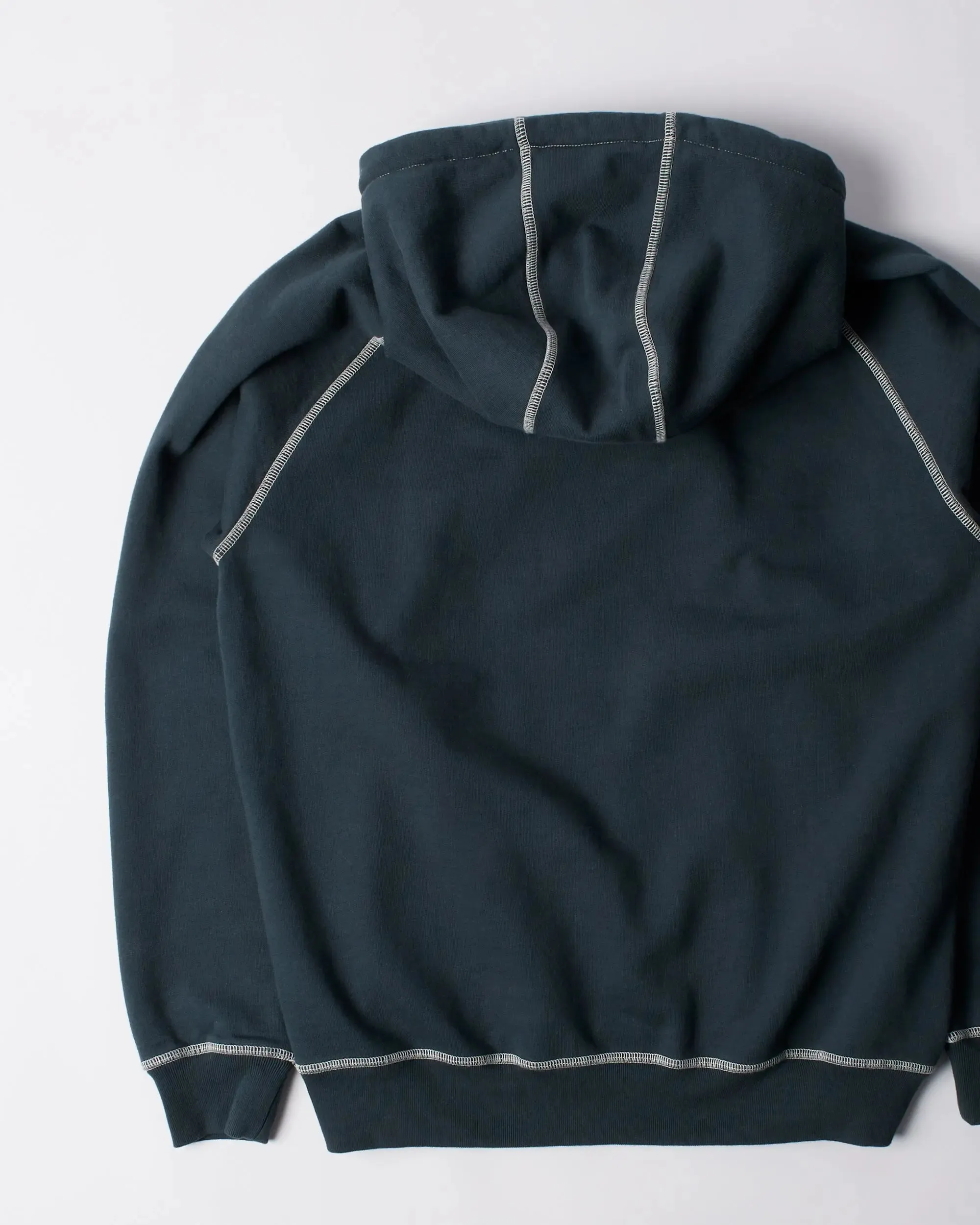 byParra Circled Script Logo Hooded Sweatshirt (Dark Blue) sold by Patta product image thumbnail 3