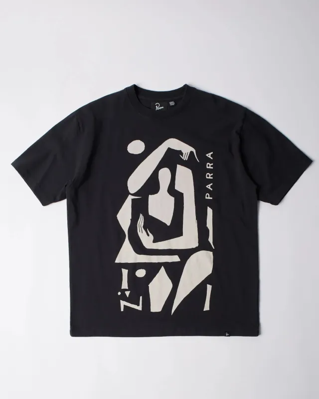 By Parra Detached t-shirt (Black) sold by Patta