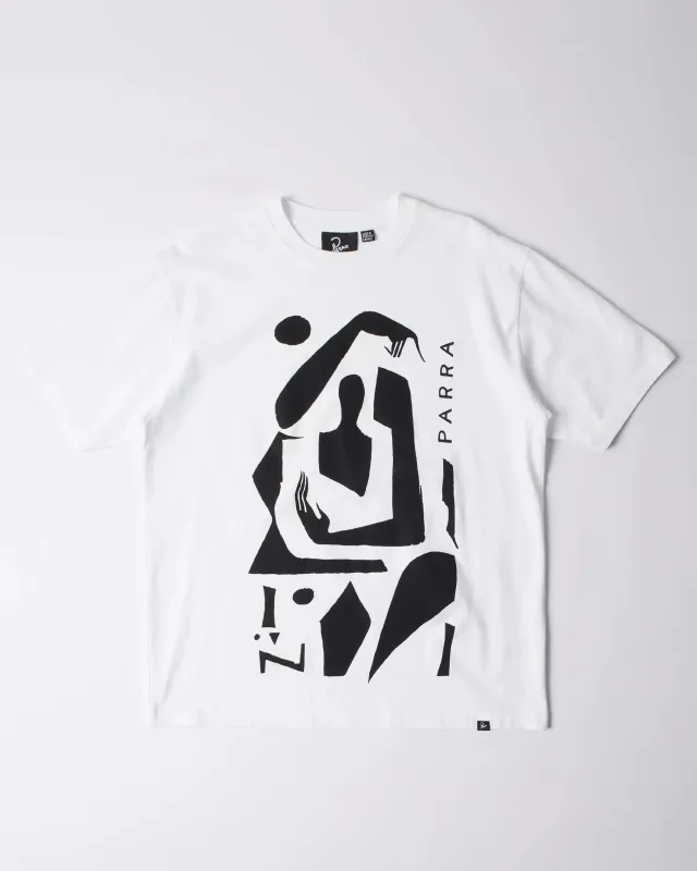 By Parra Detached t-shirt (White) sold by Patta