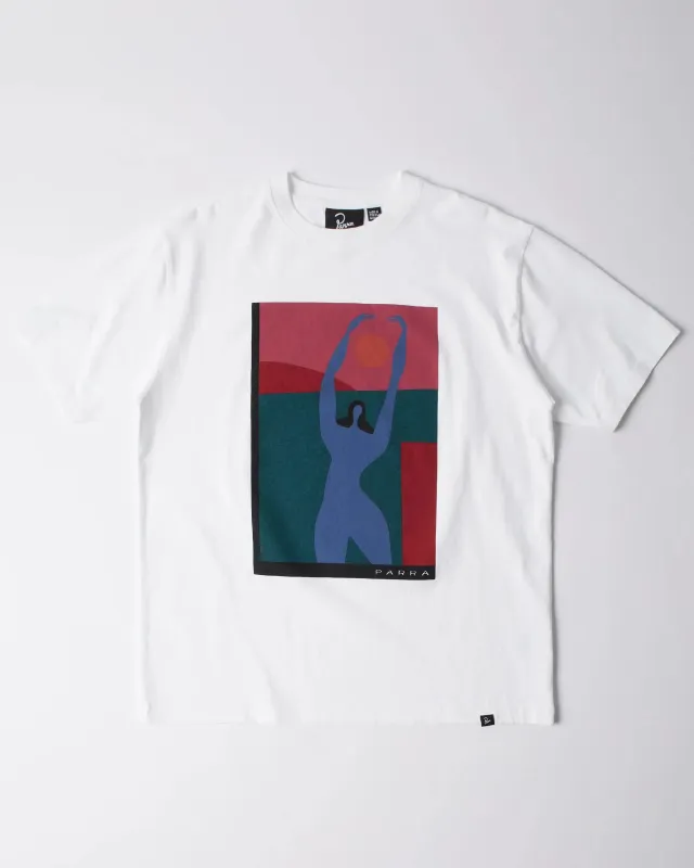 By Parra Protect the sun t-shirt (White) sold by Patta