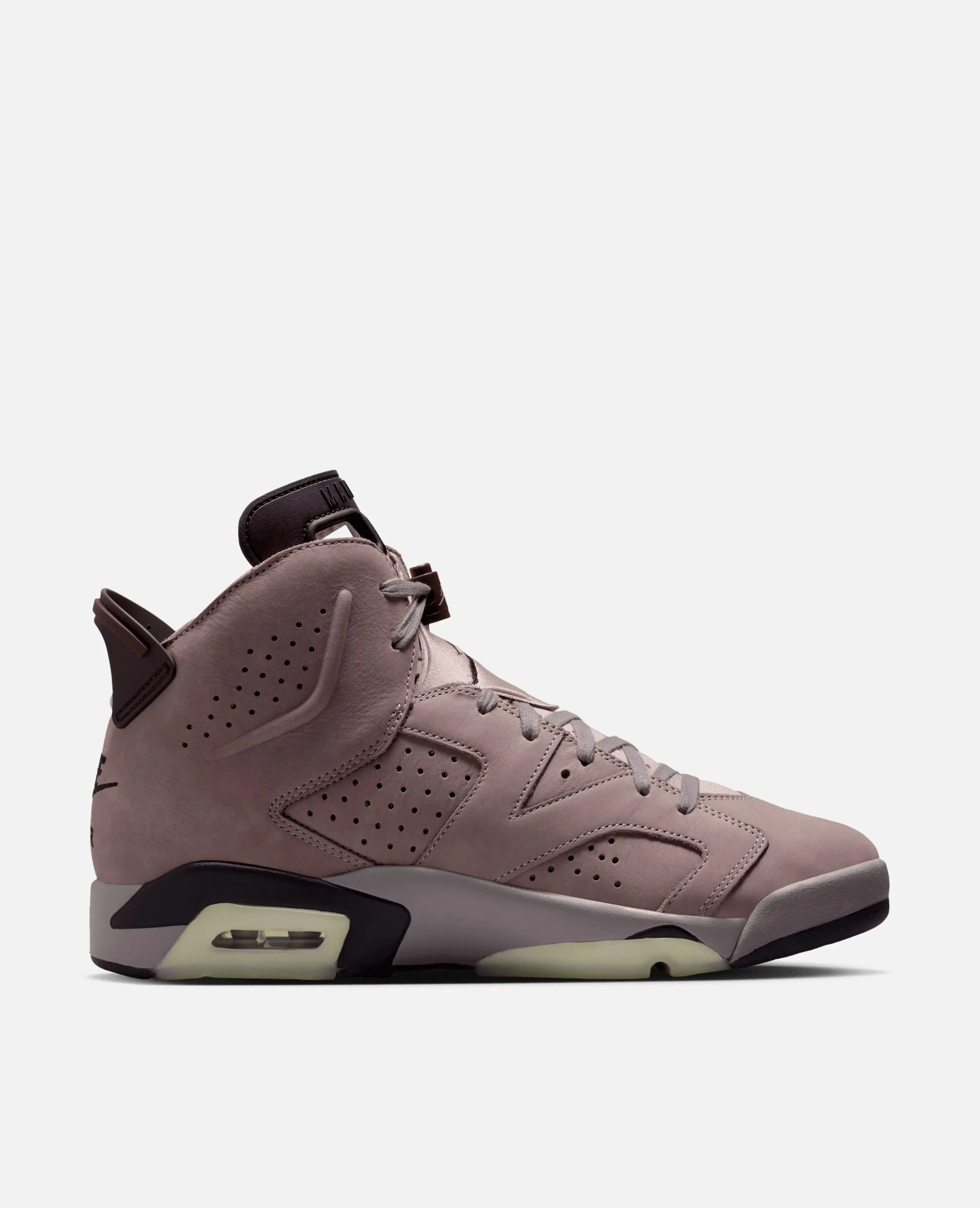 Air Jordan 6 x A Ma Maniére (Vapor Mauve/Burgundy Ash-Fossil Stone) sold by Patta